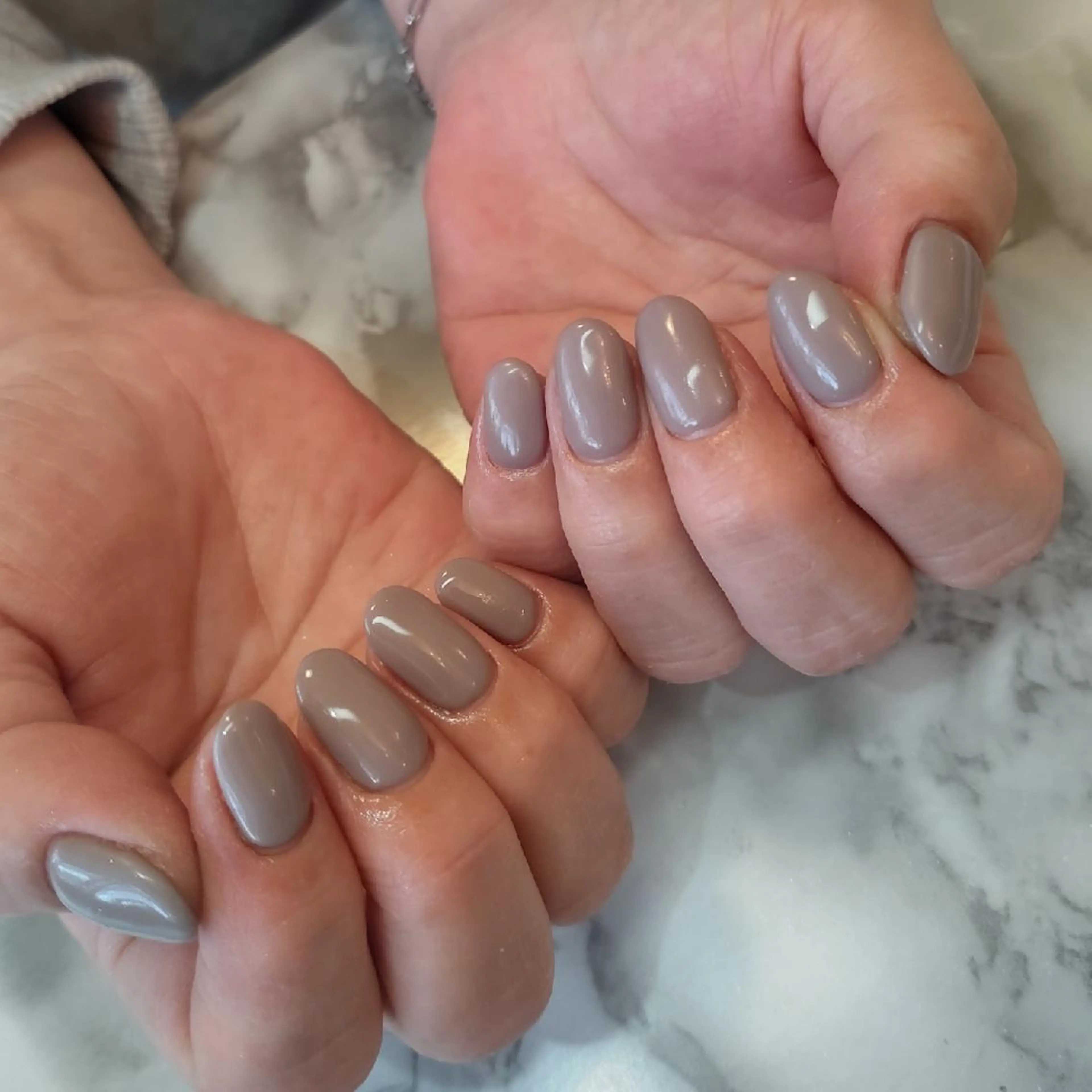 ネイル ワンカラーネイル ジェヌインネイル 河内のネイルデザイン