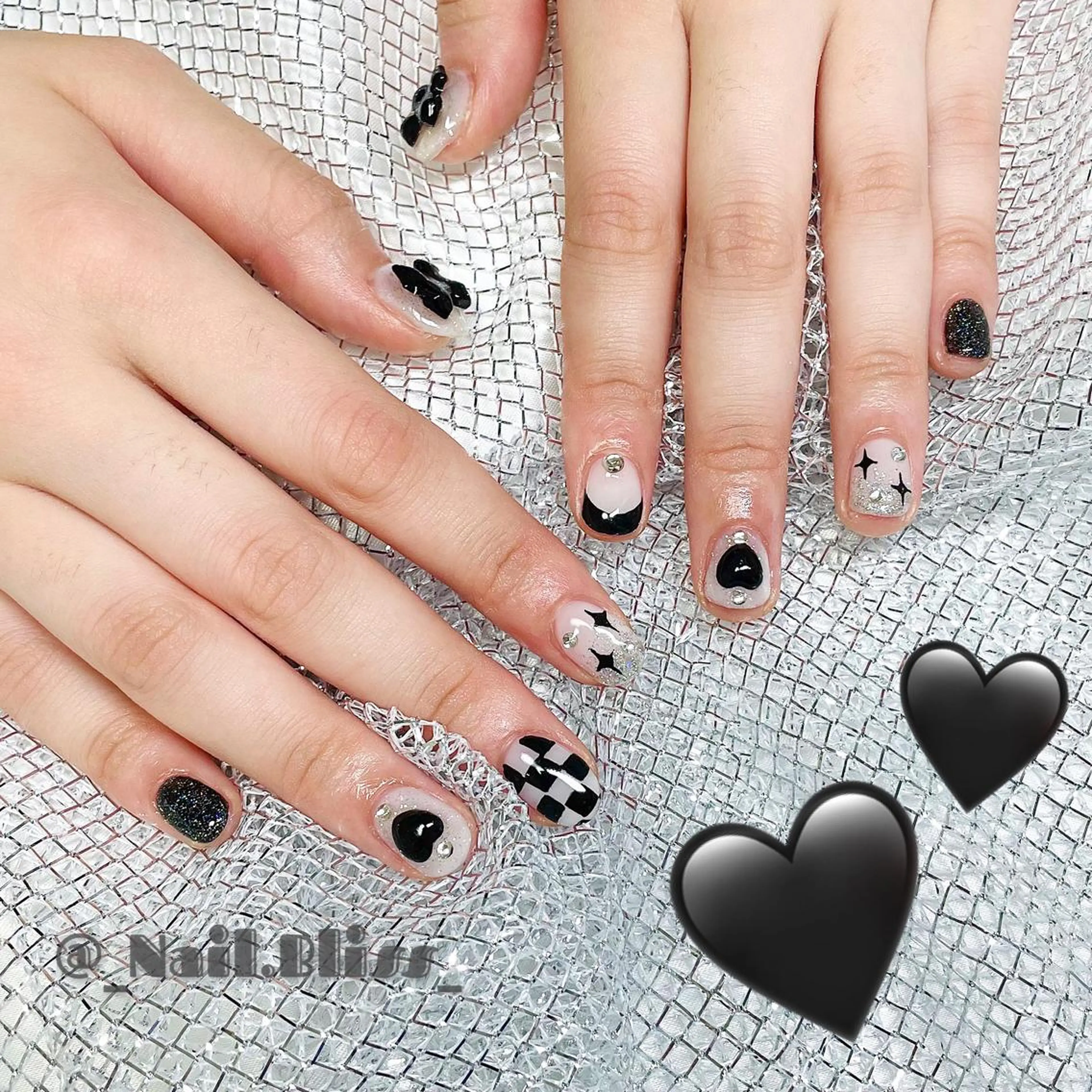 ネイル 韓国ネイル ハンドネイル NAIL BLISSのネイルデザイン