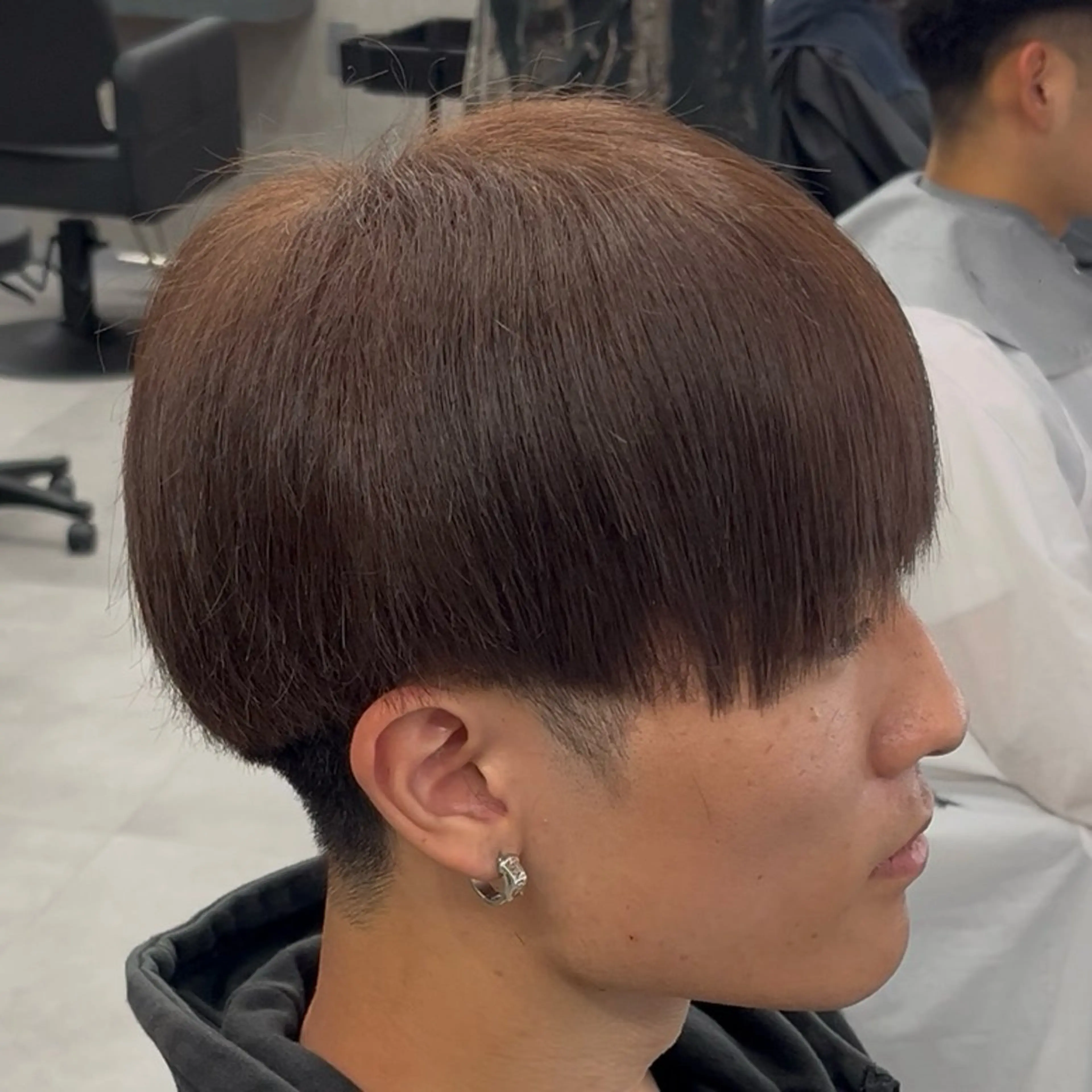 ショート カラー ヘアアレンジ メンズ ブラウンカラー グレージュ カット ヘアカラー ヘアセット 【札幌メンズ特化】 🔥RIKU🔥のヘアスタイル