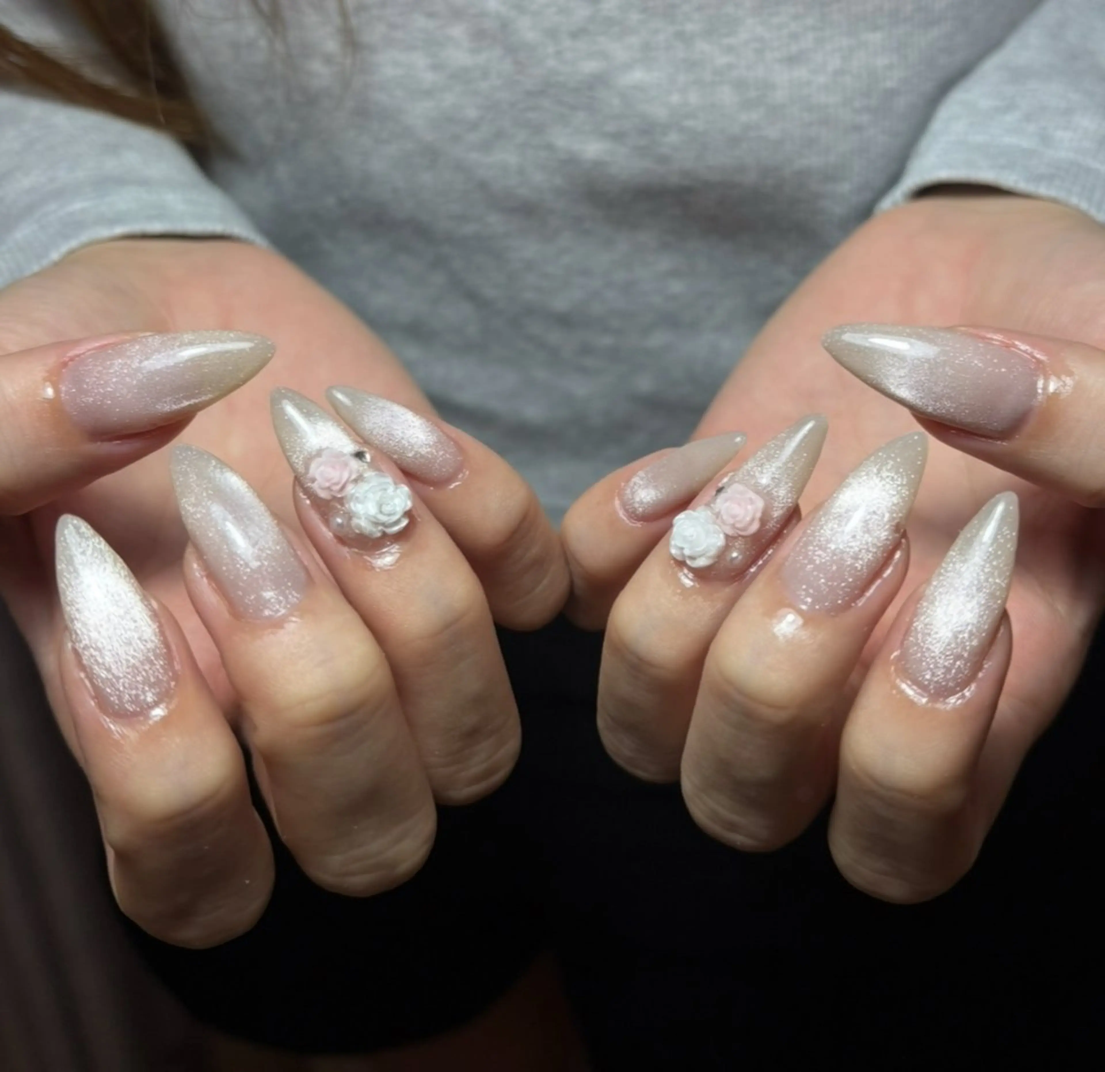 ネイル マグネットネイル ワンカラーネイル liastella ruuのネイルデザイン