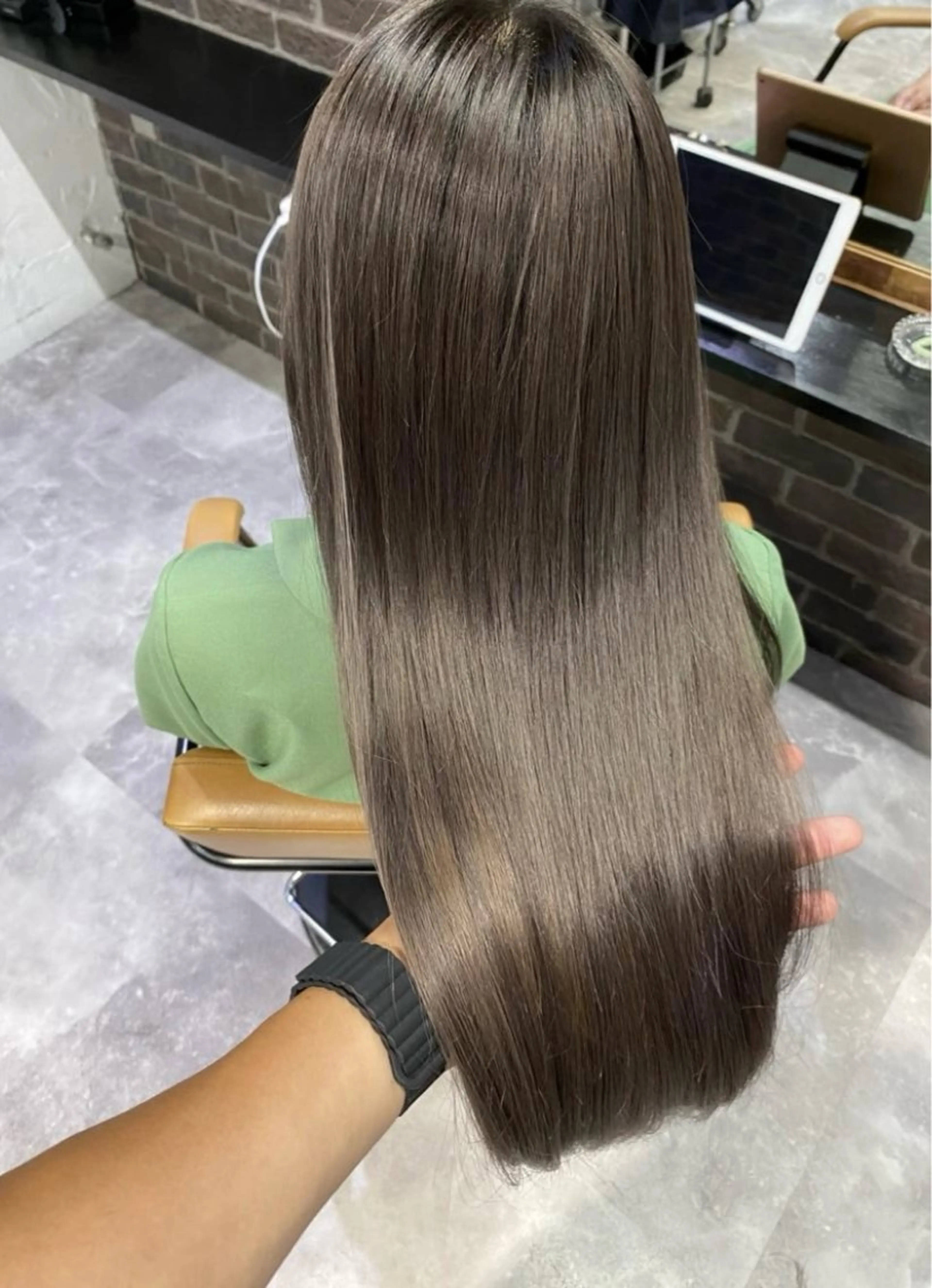 ロング カラー 髪質改善/ハイトーン MOLAのヘアスタイル