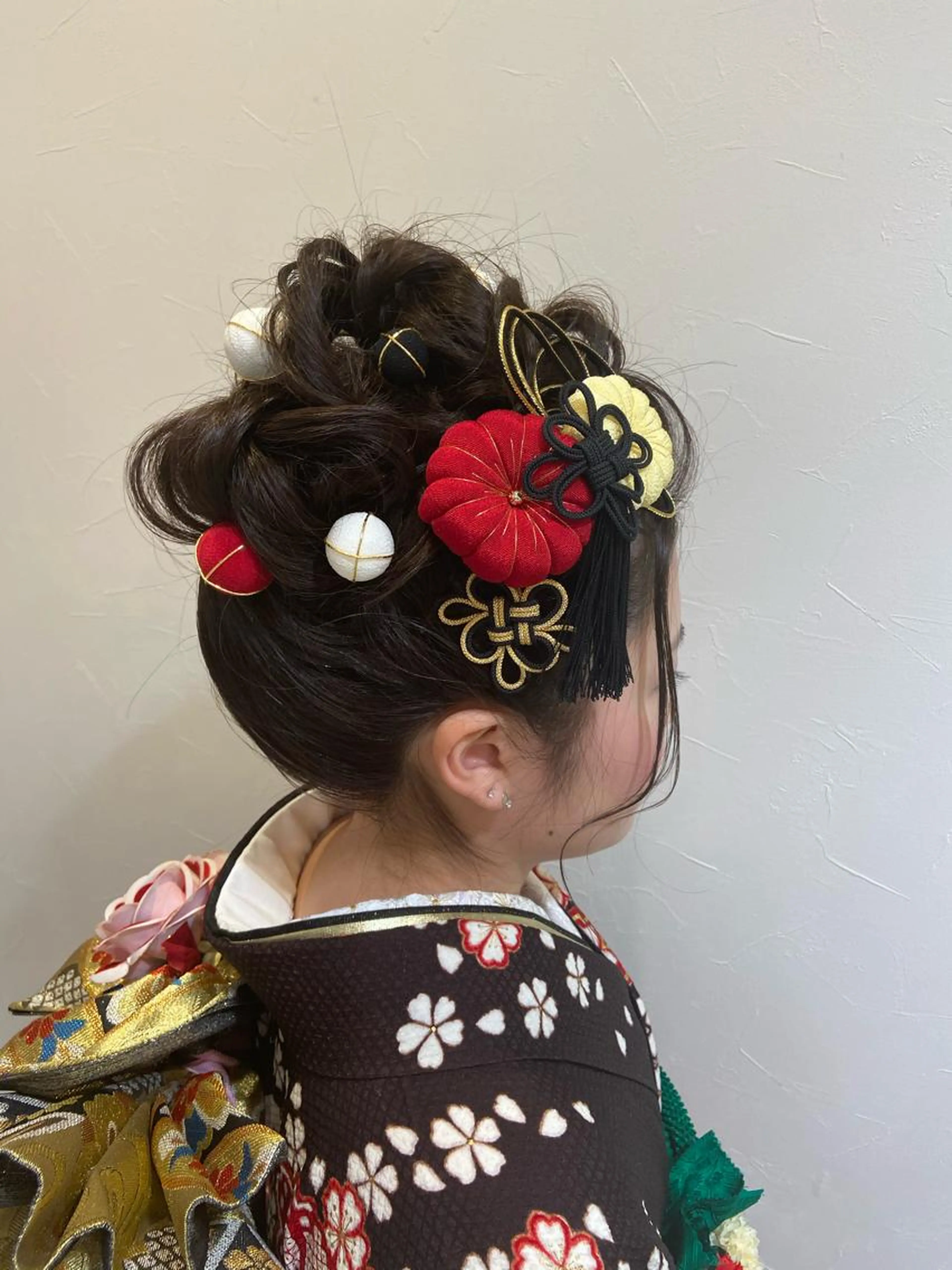 👘振袖＋ヘアアレンジ👧の写真
