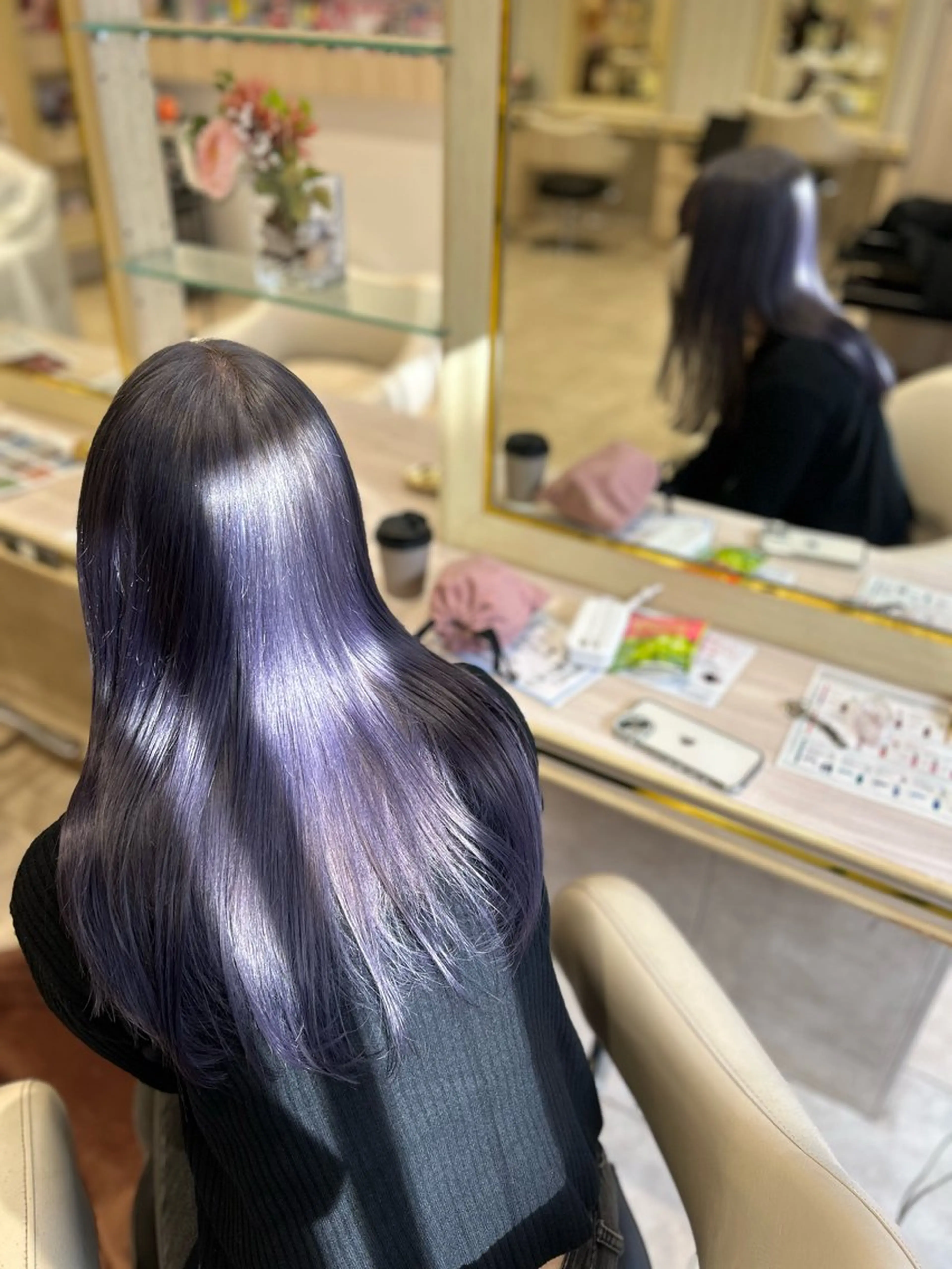 ロング トリートメント 🤍縮毛矯正 髪質改善 ツヤ髪🤍のヘアスタイル