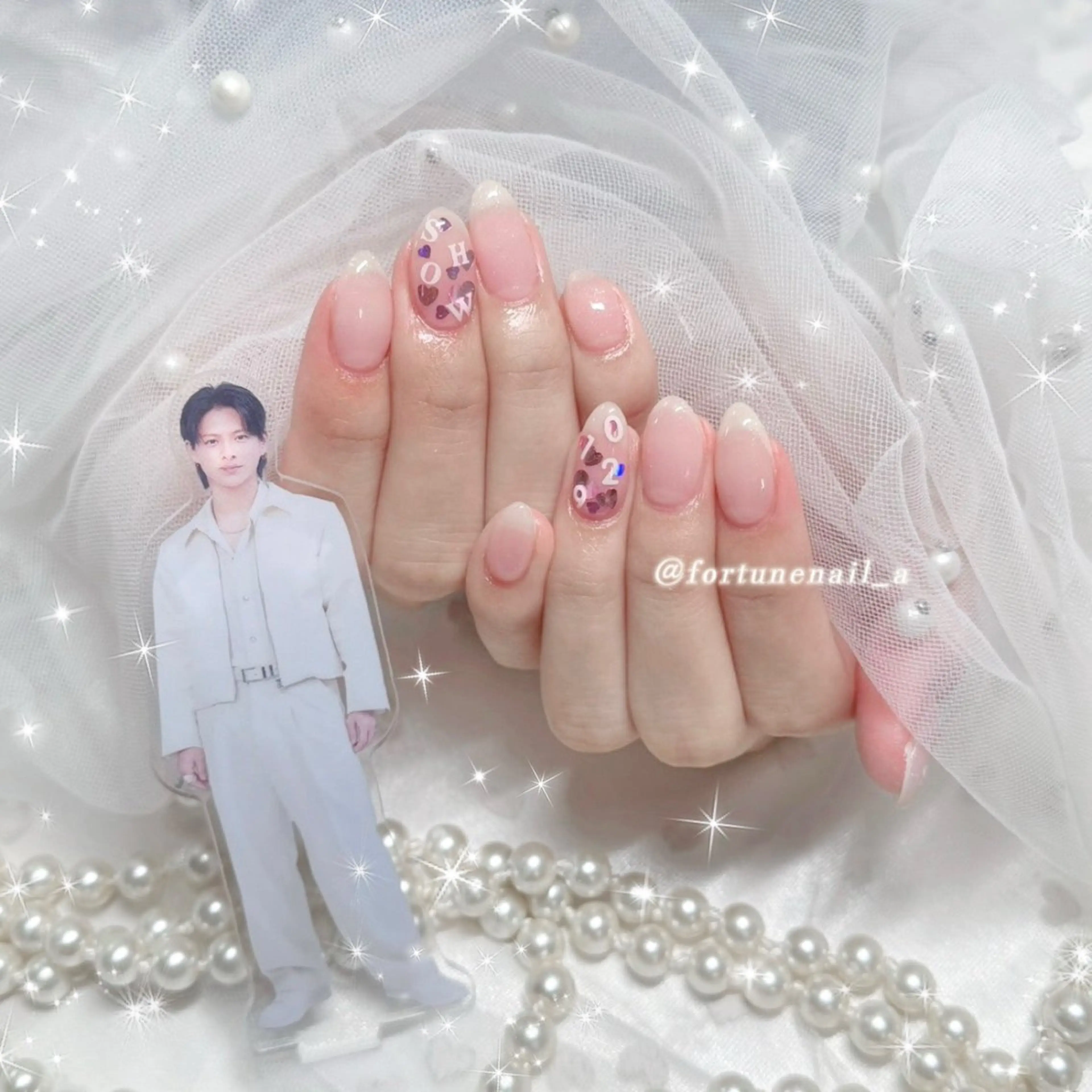 ネイル 持ち込み ハンドネイル ✩.*🎀 aoi🎀のネイルデザイン