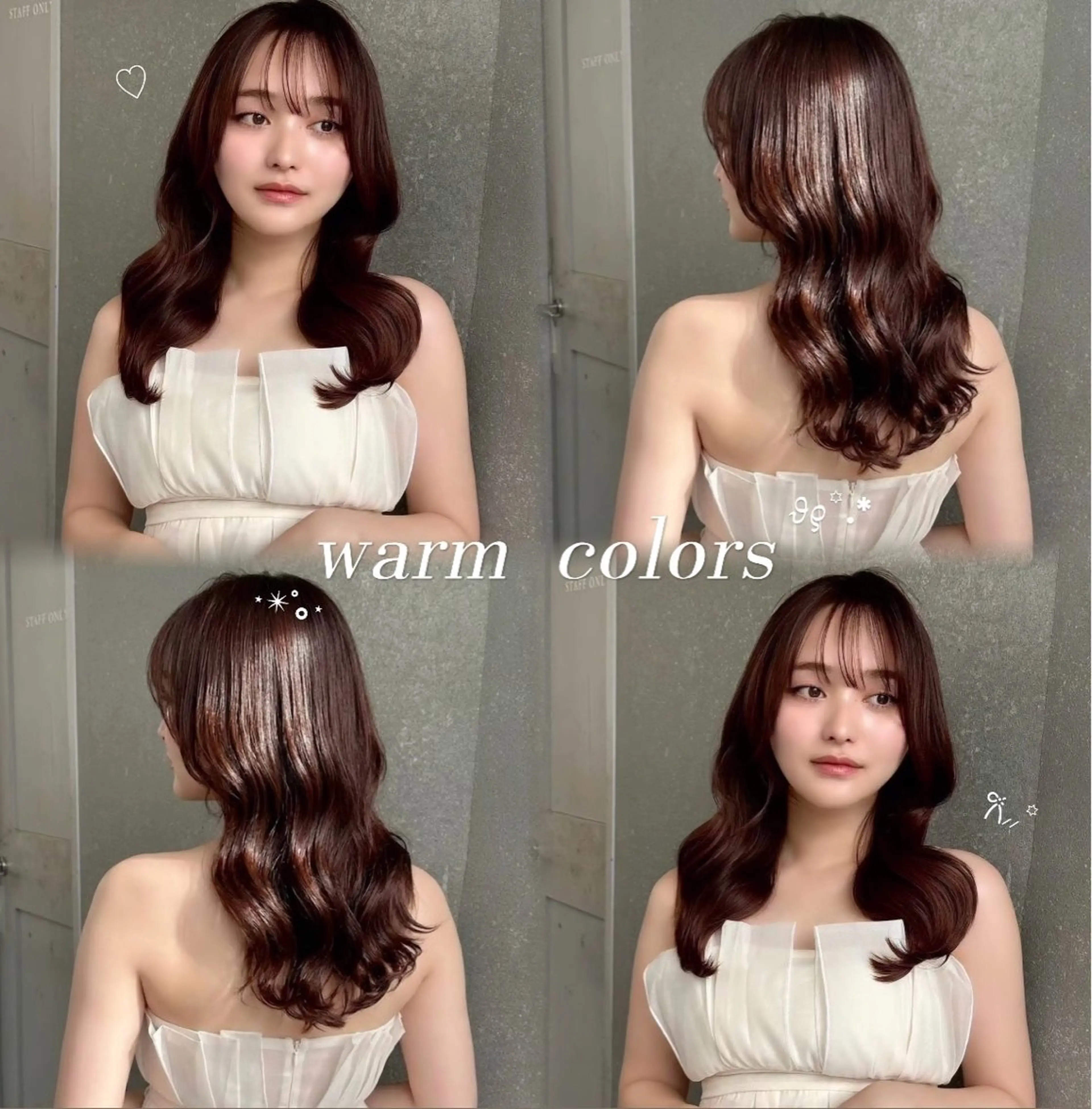 ✮  暖色系カラー🎀🩷 ✮の写真