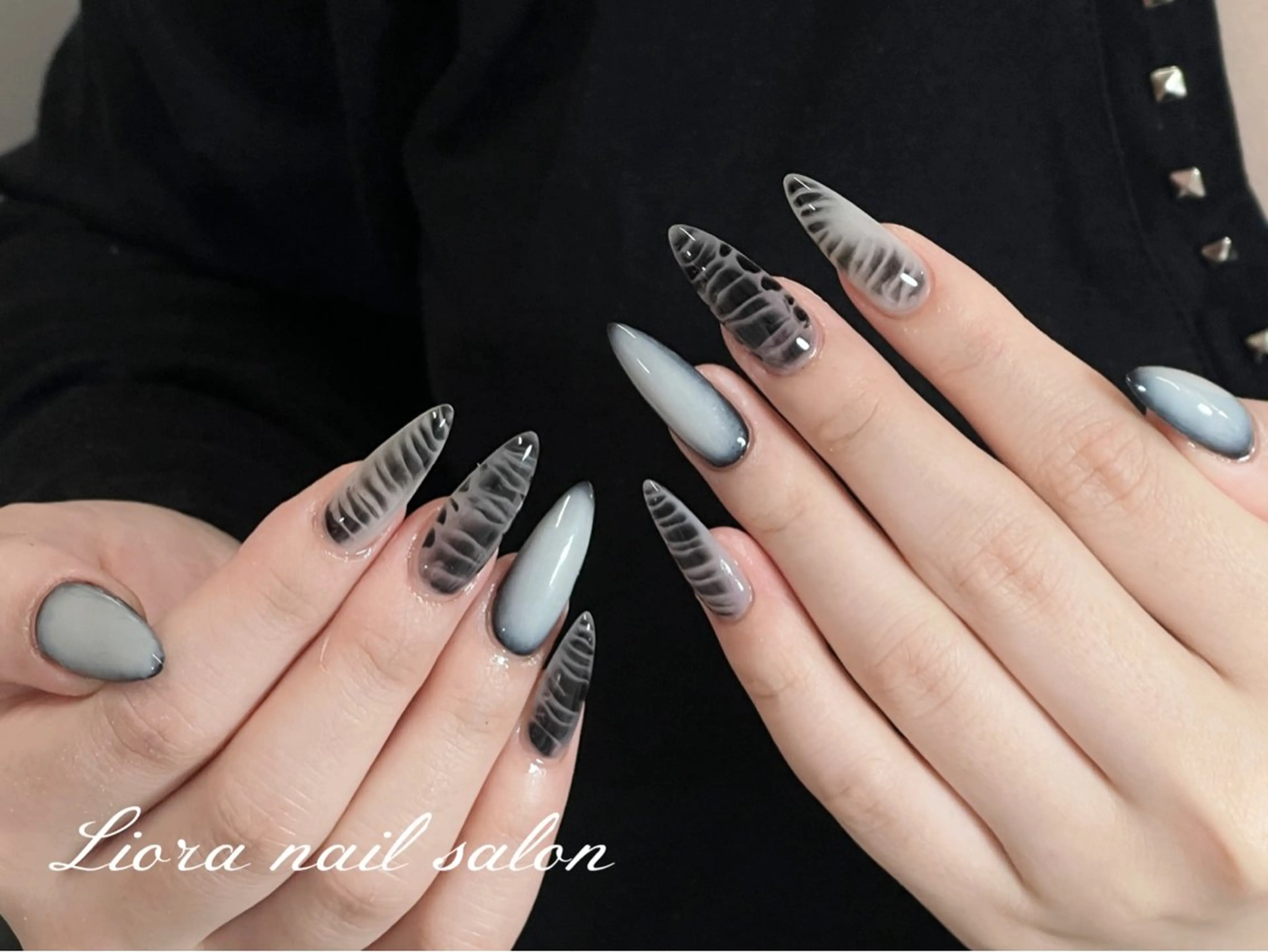 ネイル チークネイル フットネイル フレンチネイル ジェルネイル ガーリー Liora nail スカルプ専門店のネイルデザイン