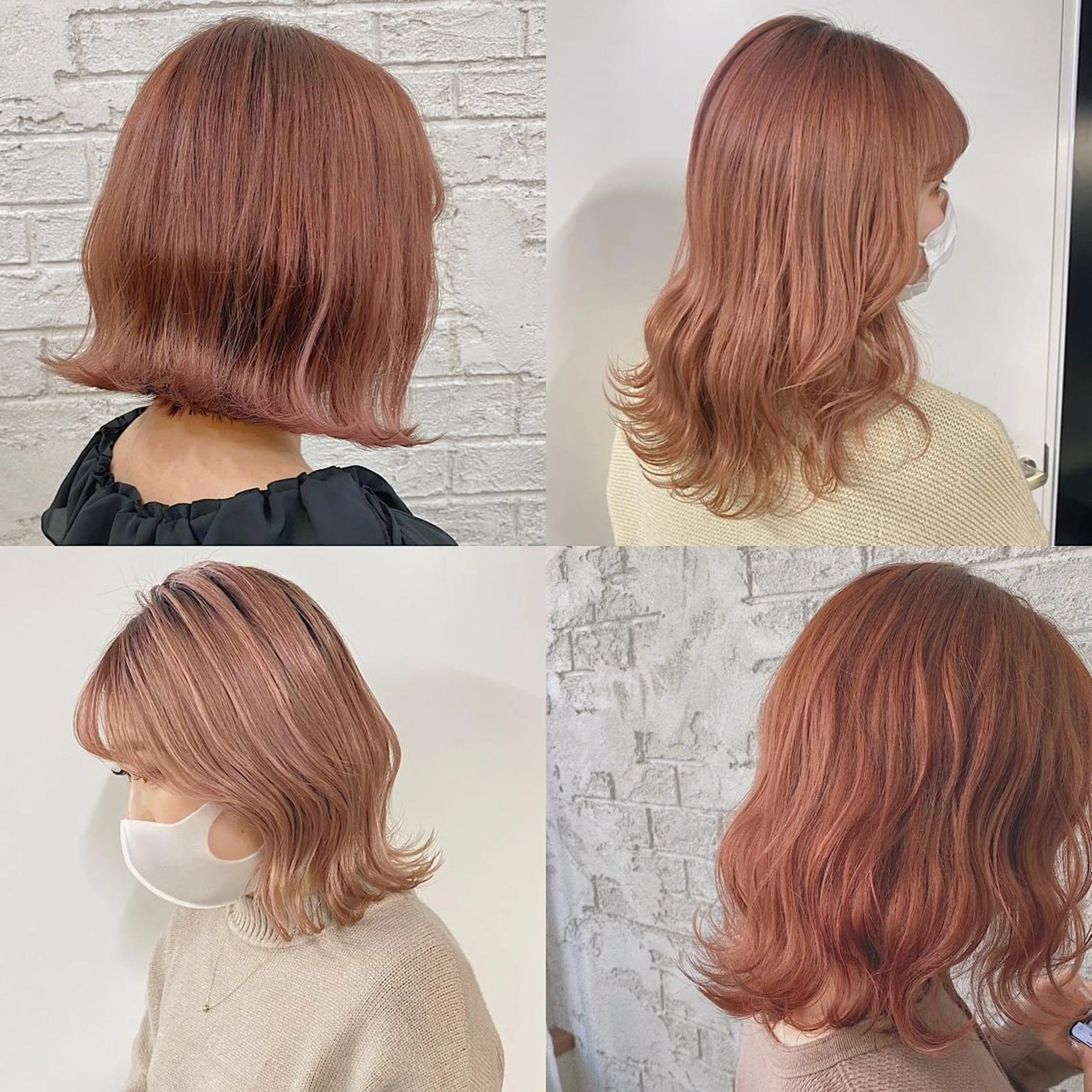 ミディアム カラー ヘアアレンジ カット ヘアカラー トリートメント 小顔カット/艶 カラー特化♡MIHOのヘアスタイル