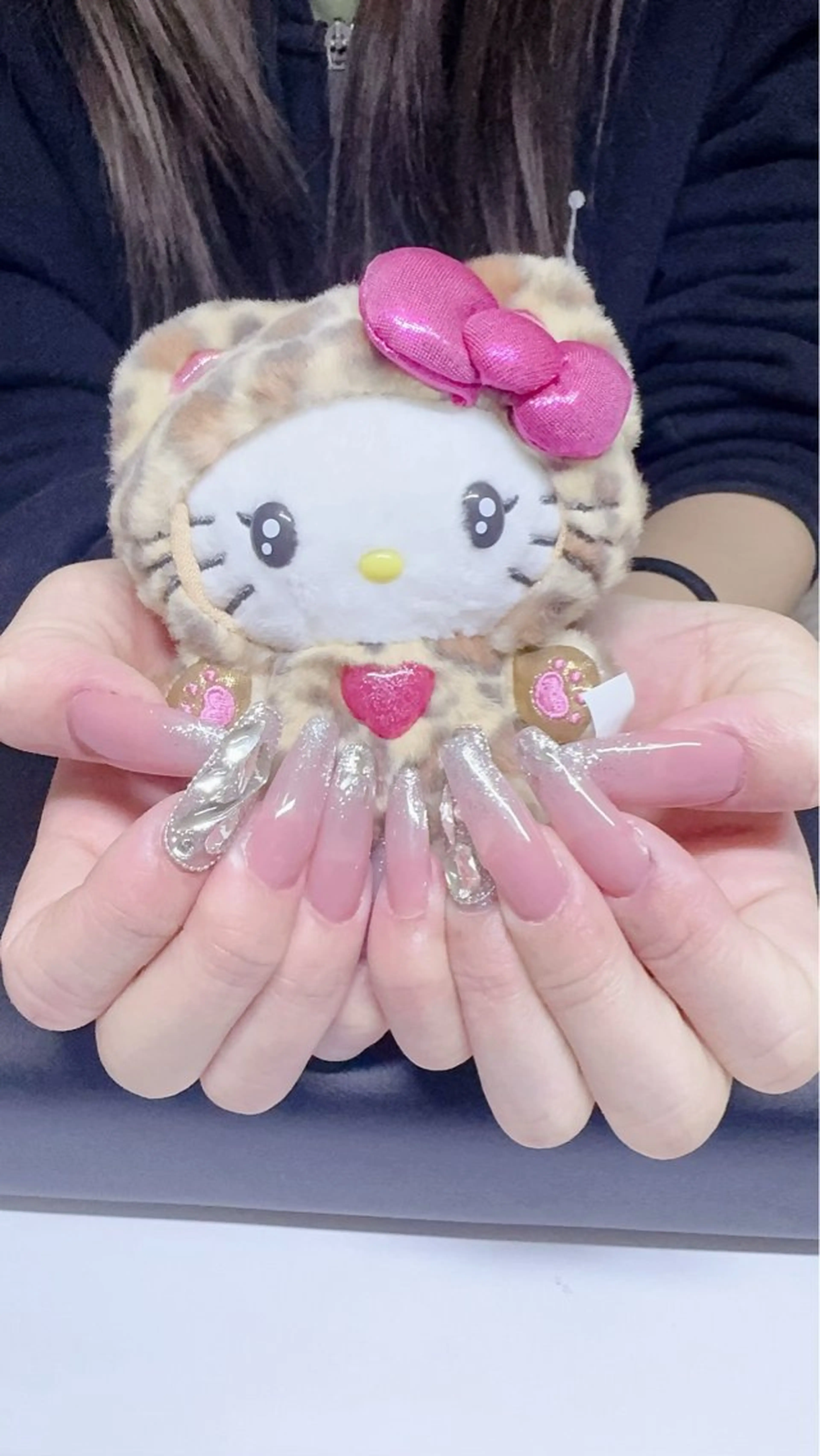 【Jrネイリスト】チップ長さ出し 10本フルアート (オフ込み)※現金払いのみ￥5700の写真