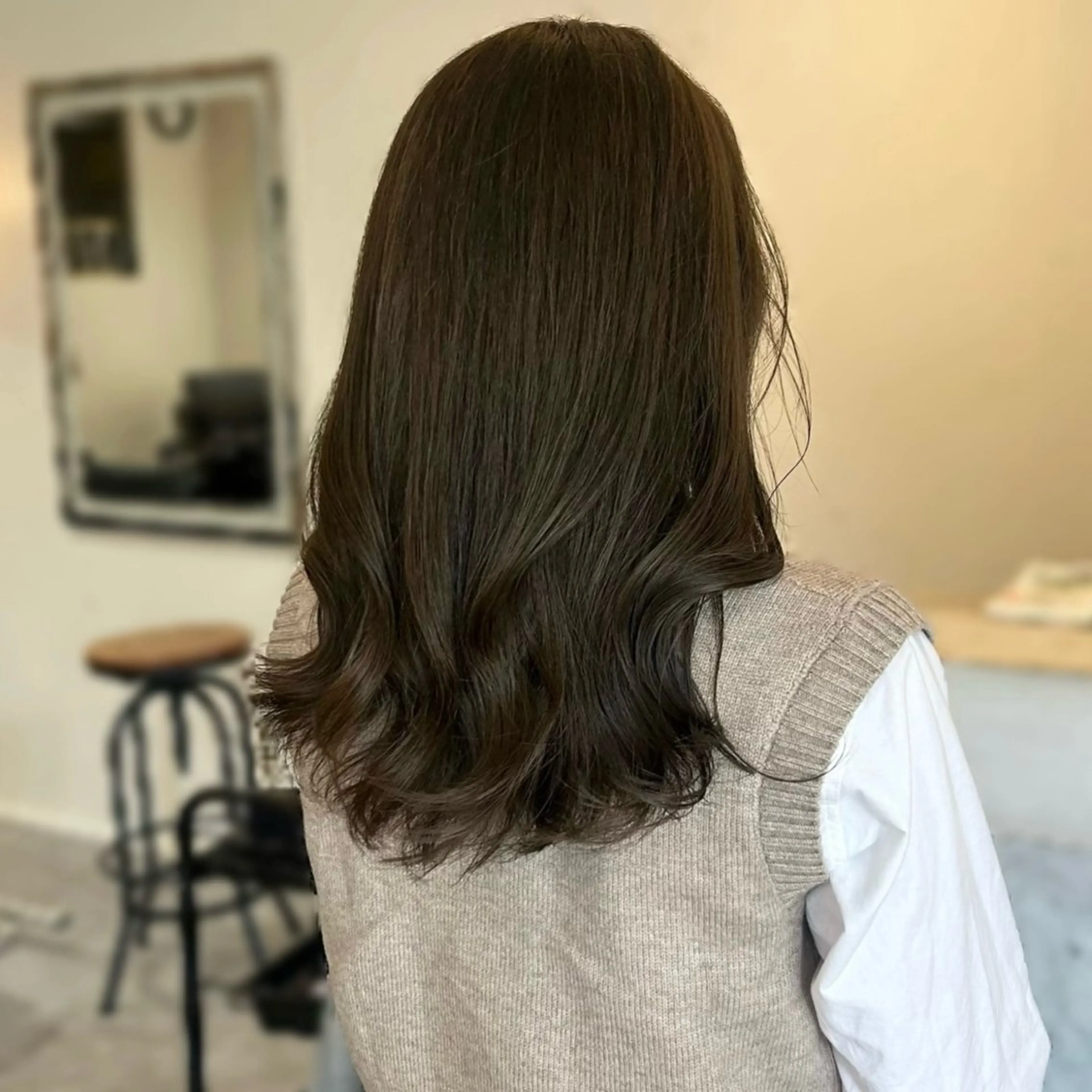 ロング カット ヘアカラー トリートメント Machi ／ Cielのヘアスタイル