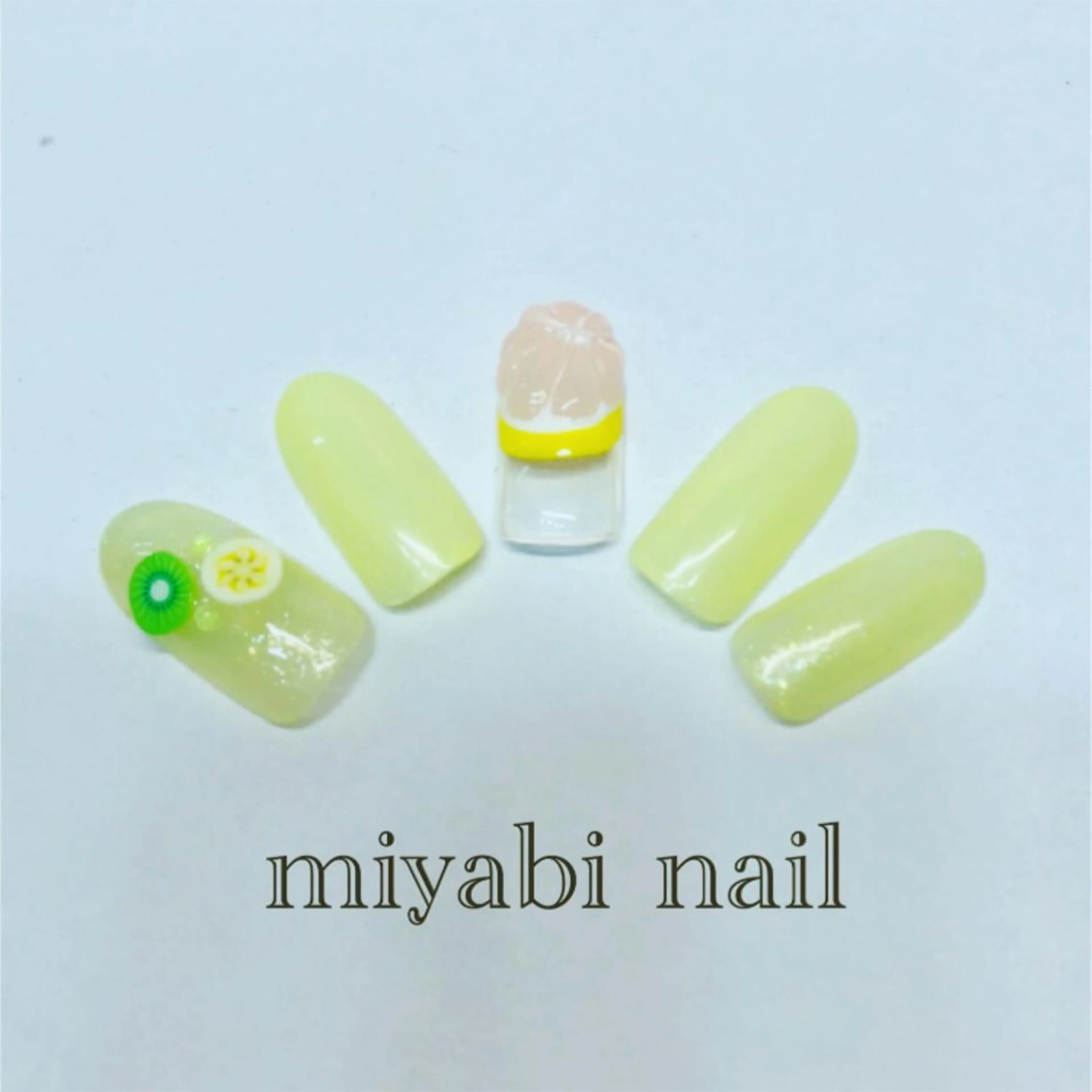 ネイル miyabi nail 桂川駅近くのネイルデザイン