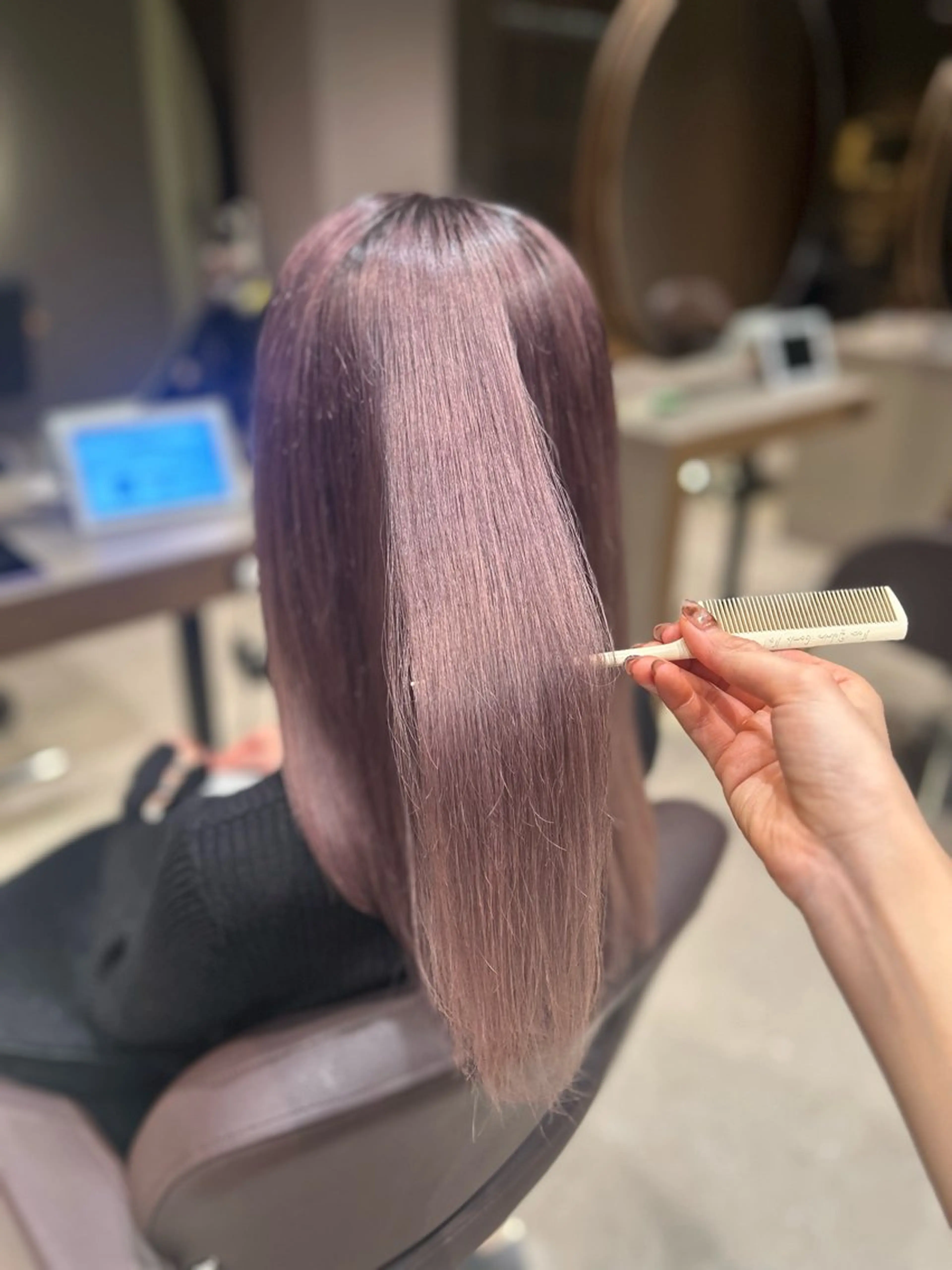 ロング ヘアカラー トリートメント ☀️柏木 ほのか☀️のヘアスタイル