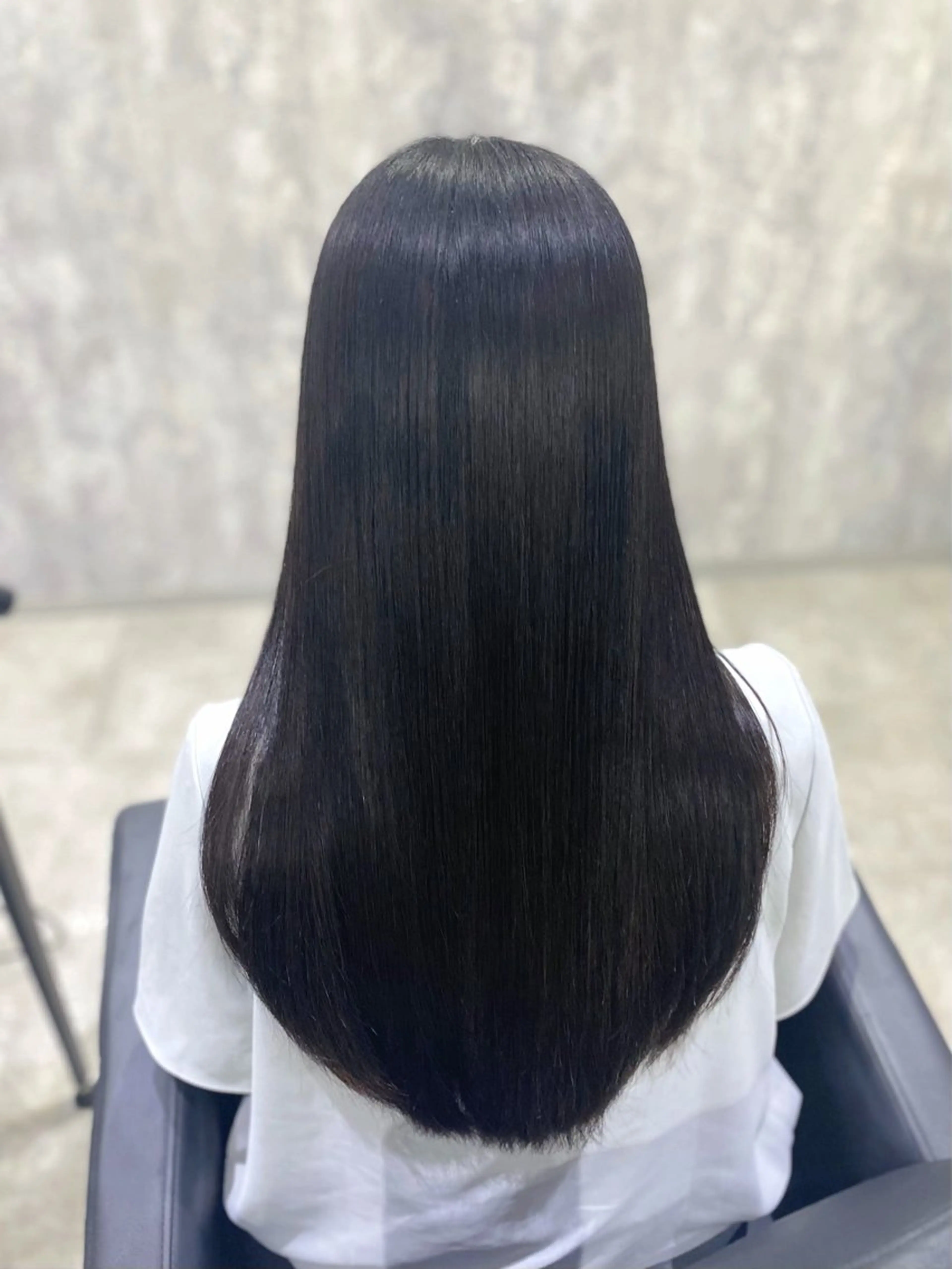 ロング カラー 透明感カラー カット ヘアカラー トリートメント shiori/透明感 /顔周り/髪質改善のヘアスタイル