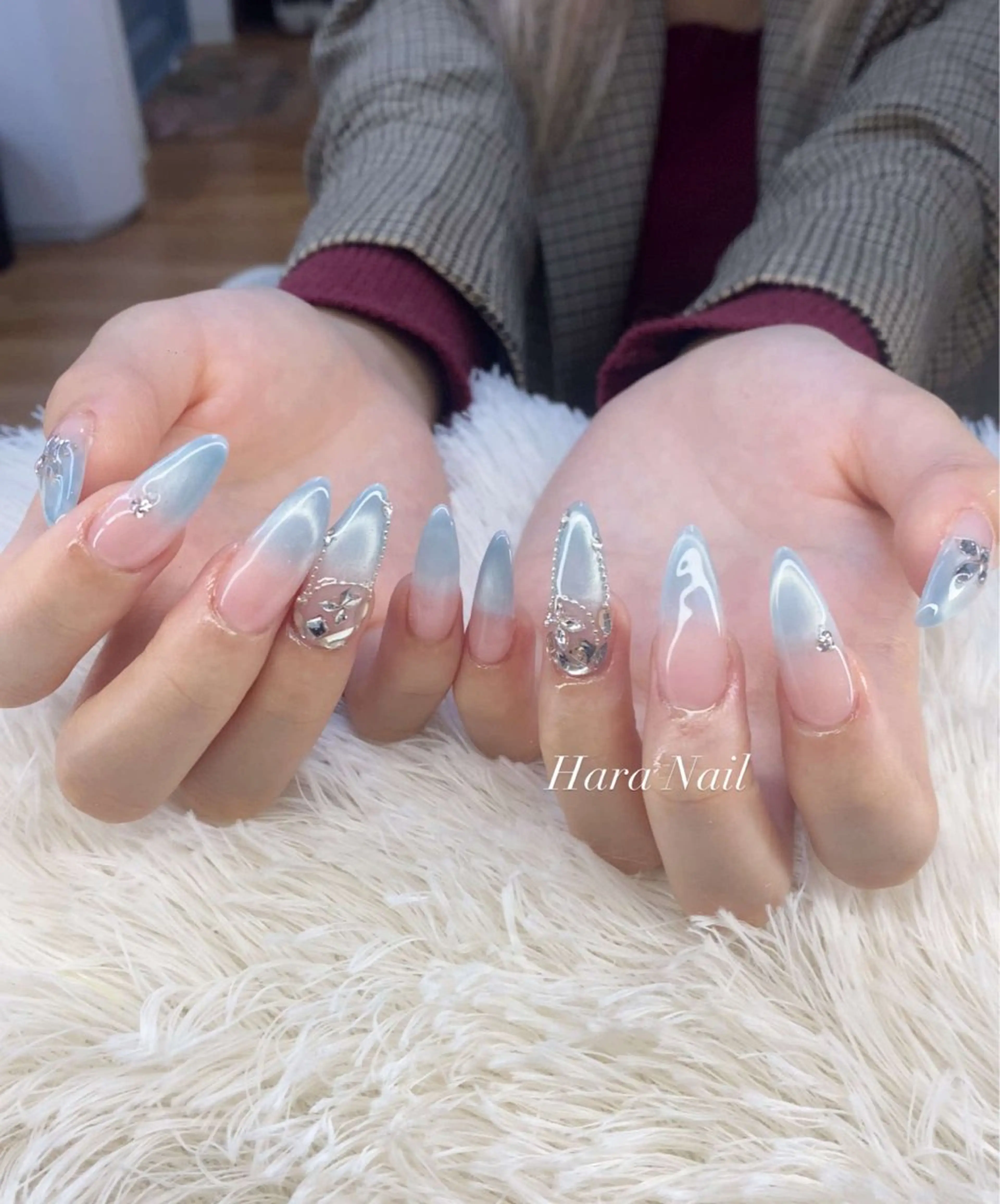 ネイル ジェルネイル 持ち込み パラジェル ハンドネイル ハンドケア Hara Nail 【パラジェル使用】のネイルデザイン