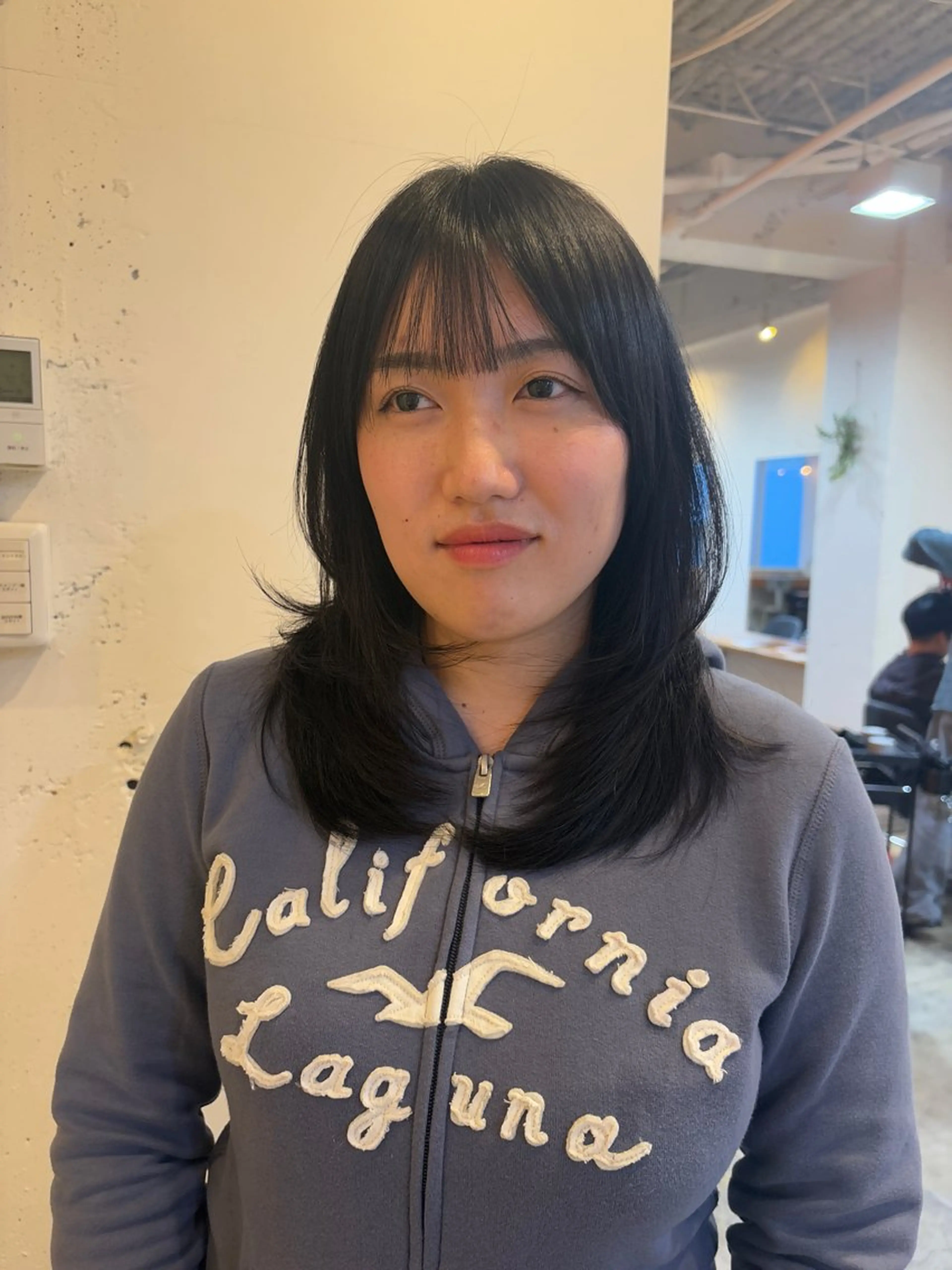 ミディアム 韓国ヘア/wカラー レイヤー/RIN🎀のヘアスタイル