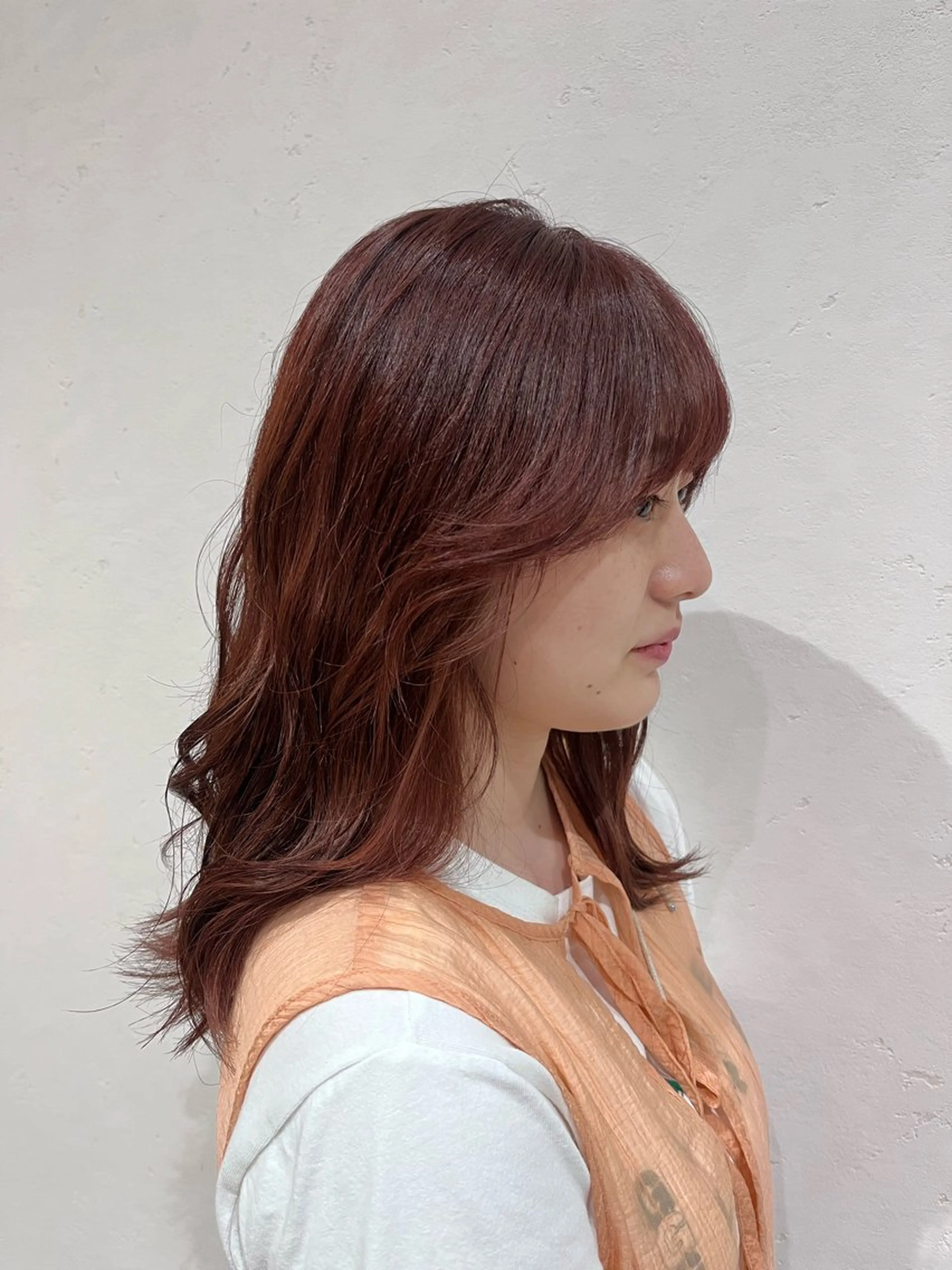 カラー 北島 遥香🫧インナ ー /ベージュカラーのヘアスタイル