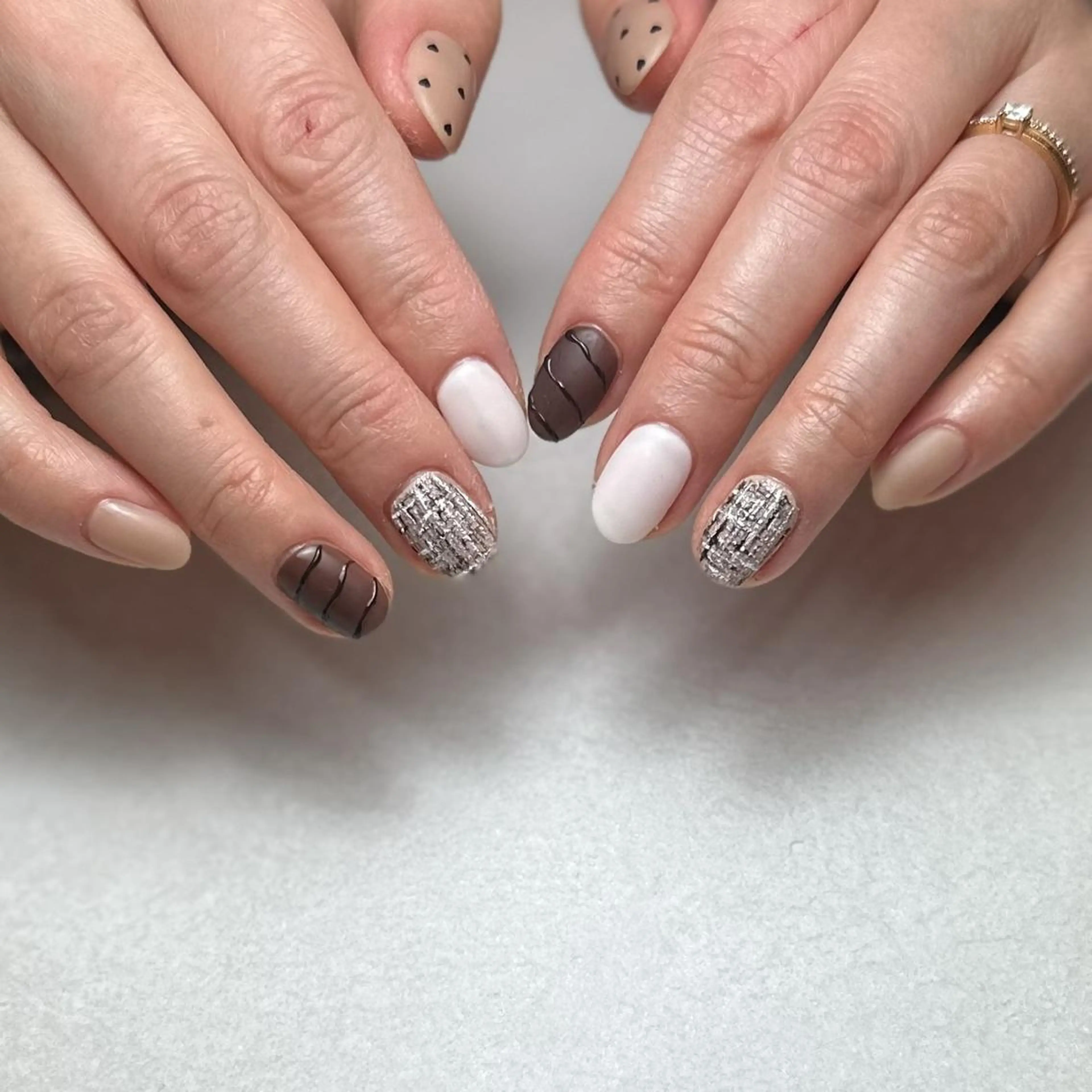 ⦅オフが(ない方)・10本中4本〜6本アート⦆アートしたい方にオススメ💅 お時間目安2h+αの写真