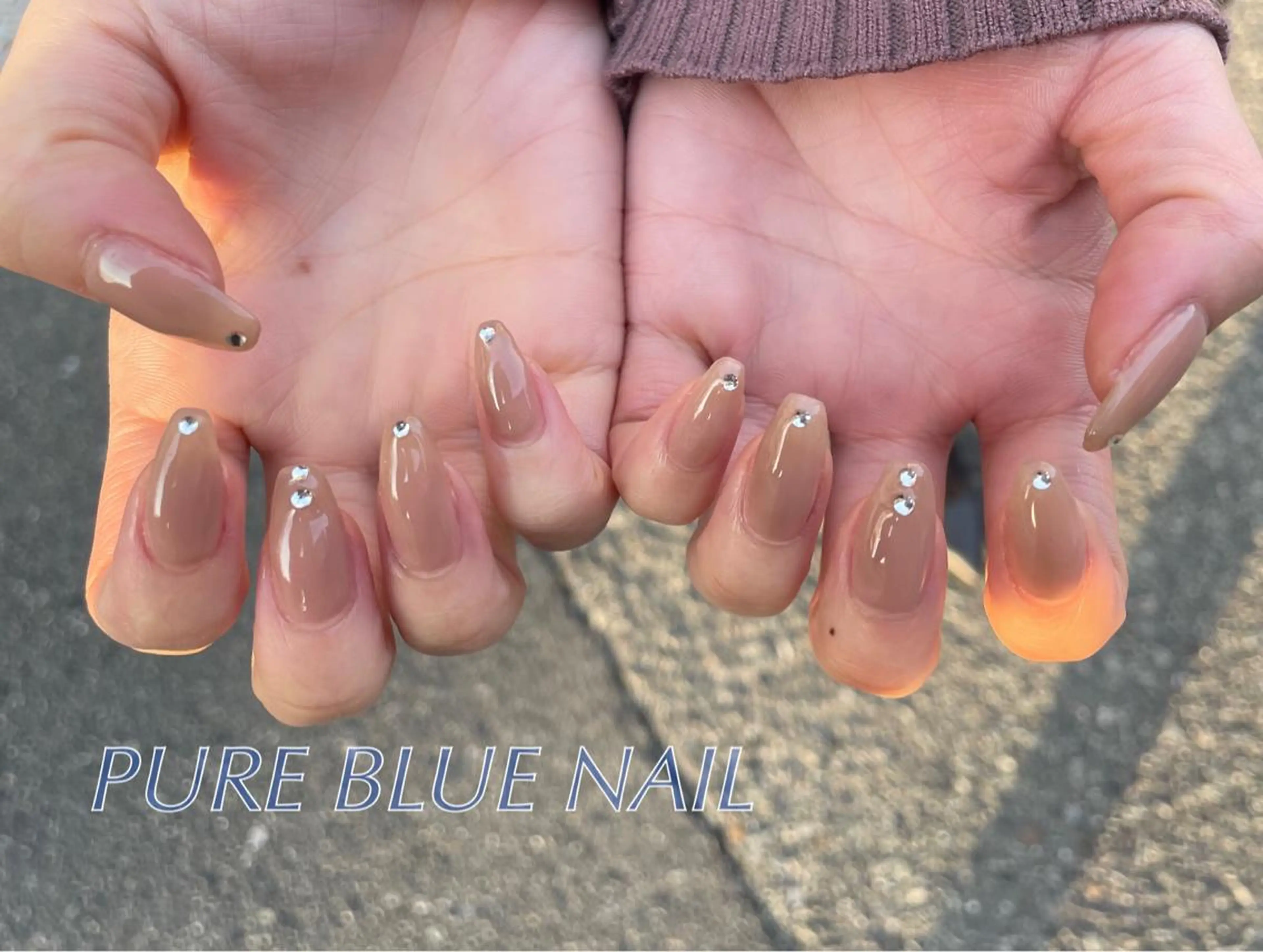 ネイル PURE BLUE NAILのネイルデザイン