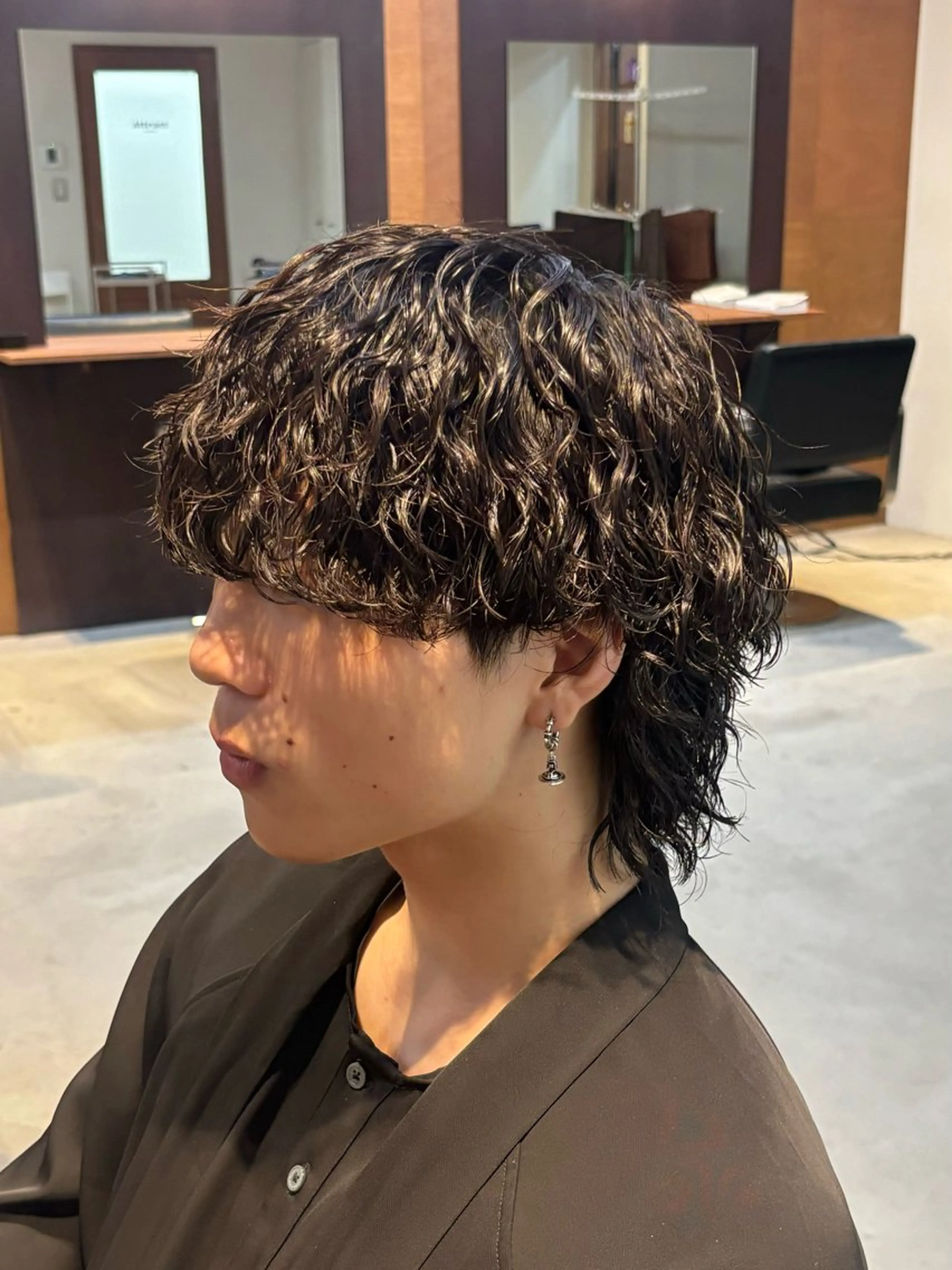 パーマ ウルフカット カット パーマ Kota 【パーマ特化美容師】のヘアスタイル