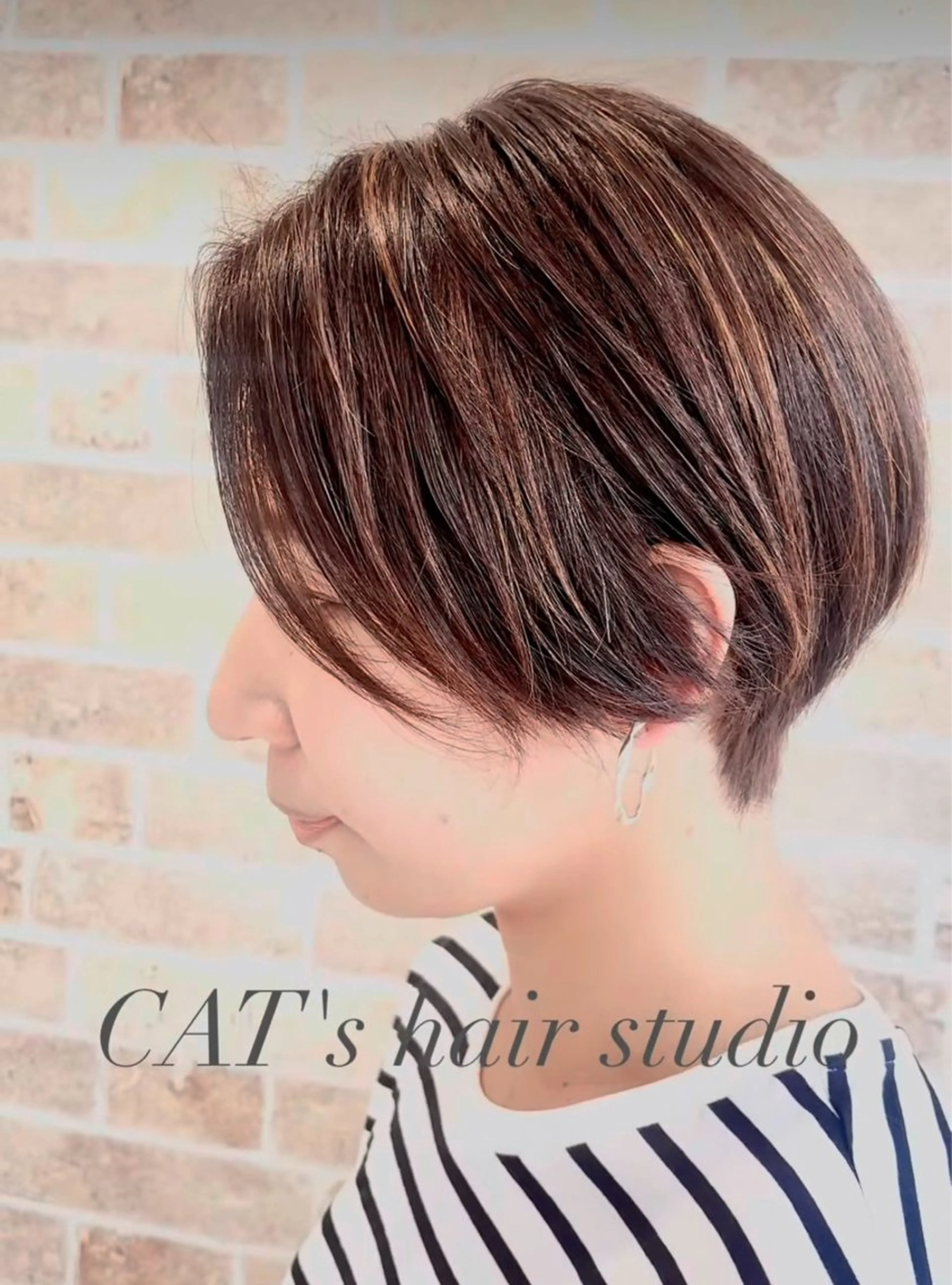 ショート 似合わせカット ショートヘア 小顔カット 家入 光のヘアスタイル