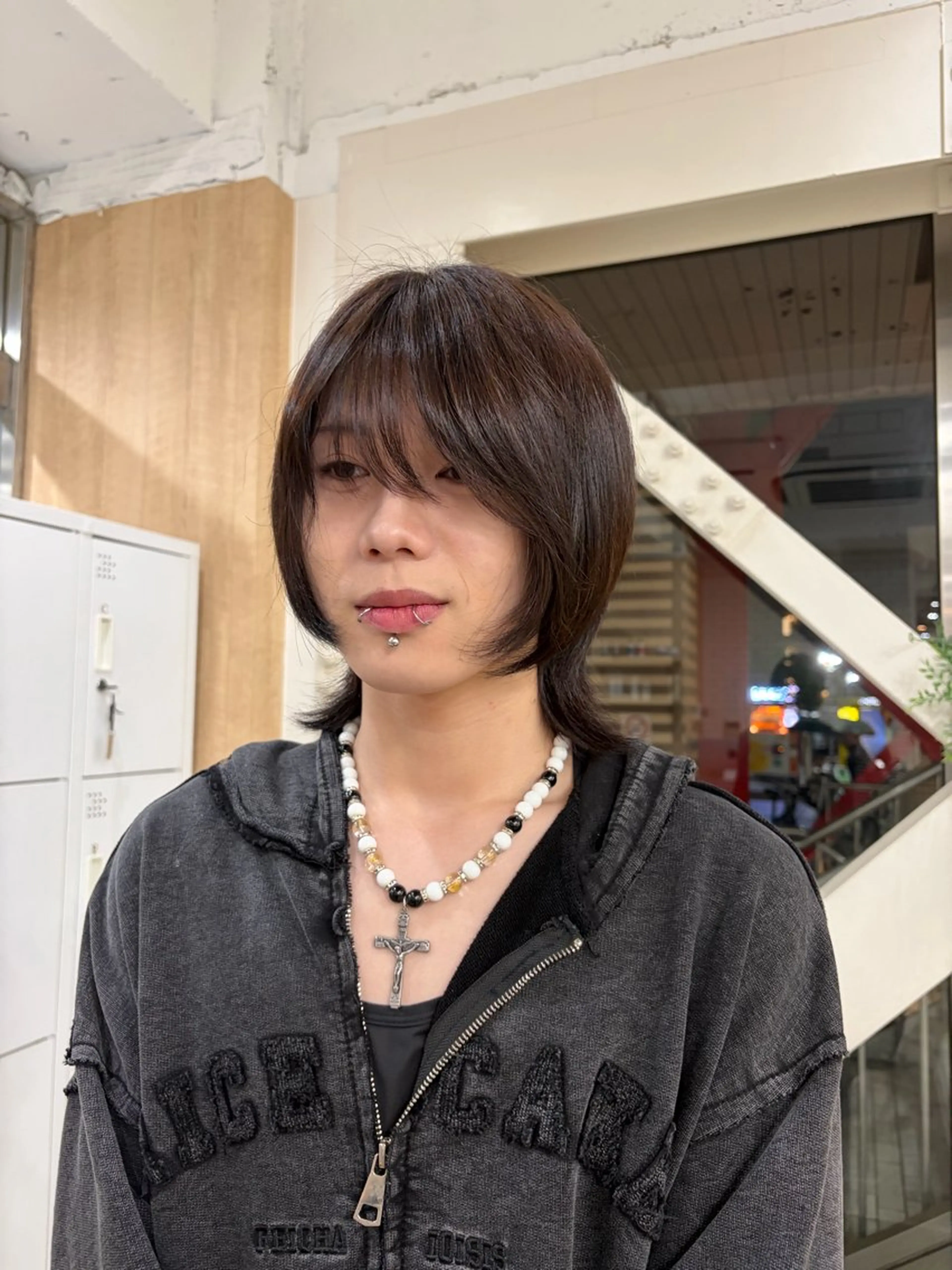 カラー メンズ ヘアカラー YUWAのヘアスタイル