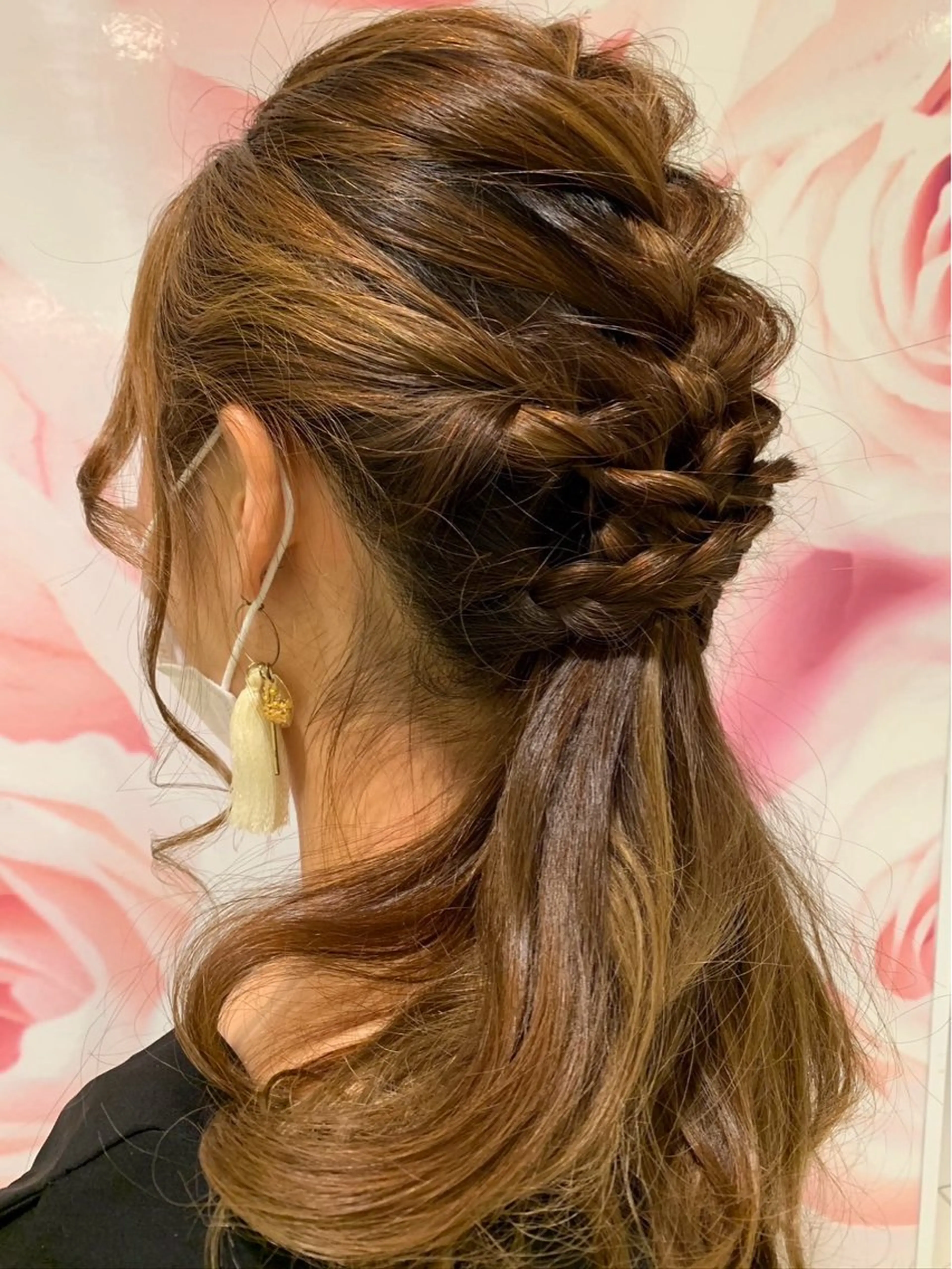 ヘアアレンジ 重留 梨々のヘアスタイル