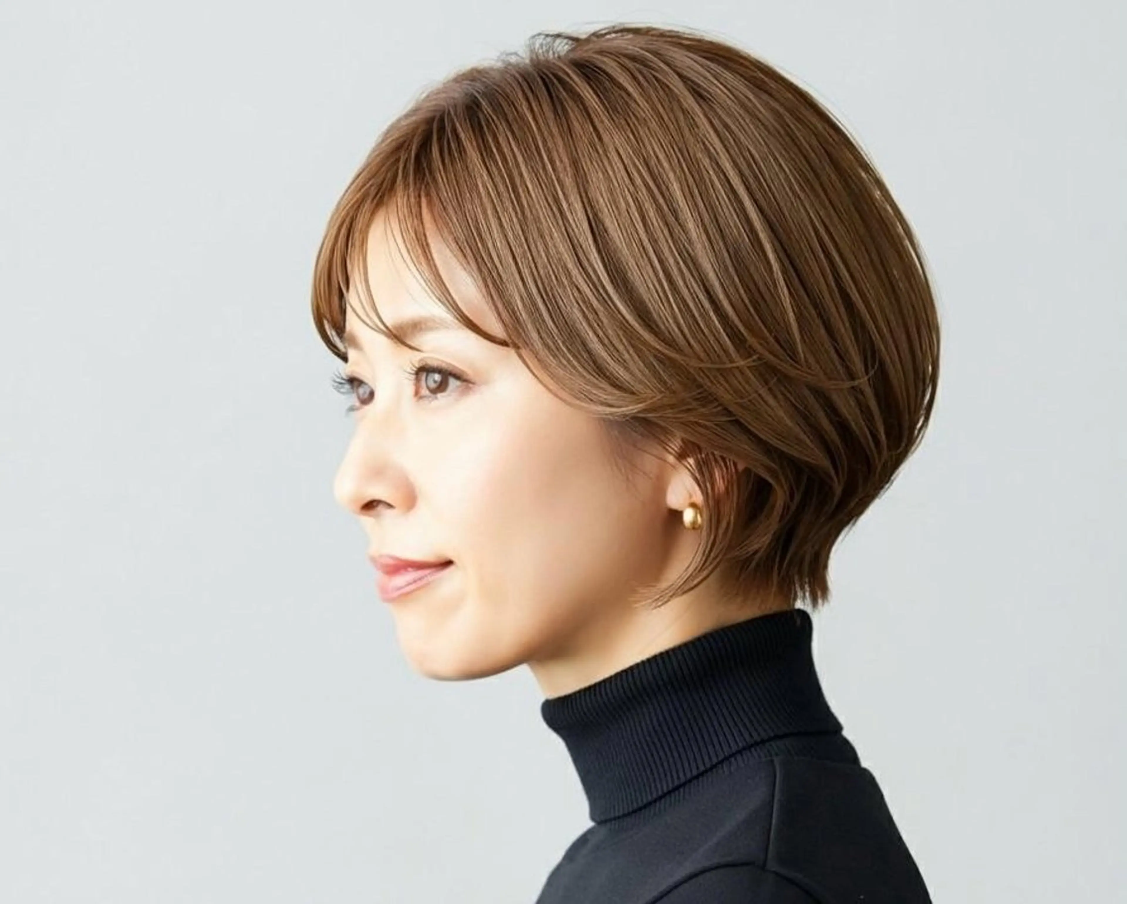 【40代以上限定】✨似合わせショート＋髪質改善カラー＋最高級トリートメント✨の写真