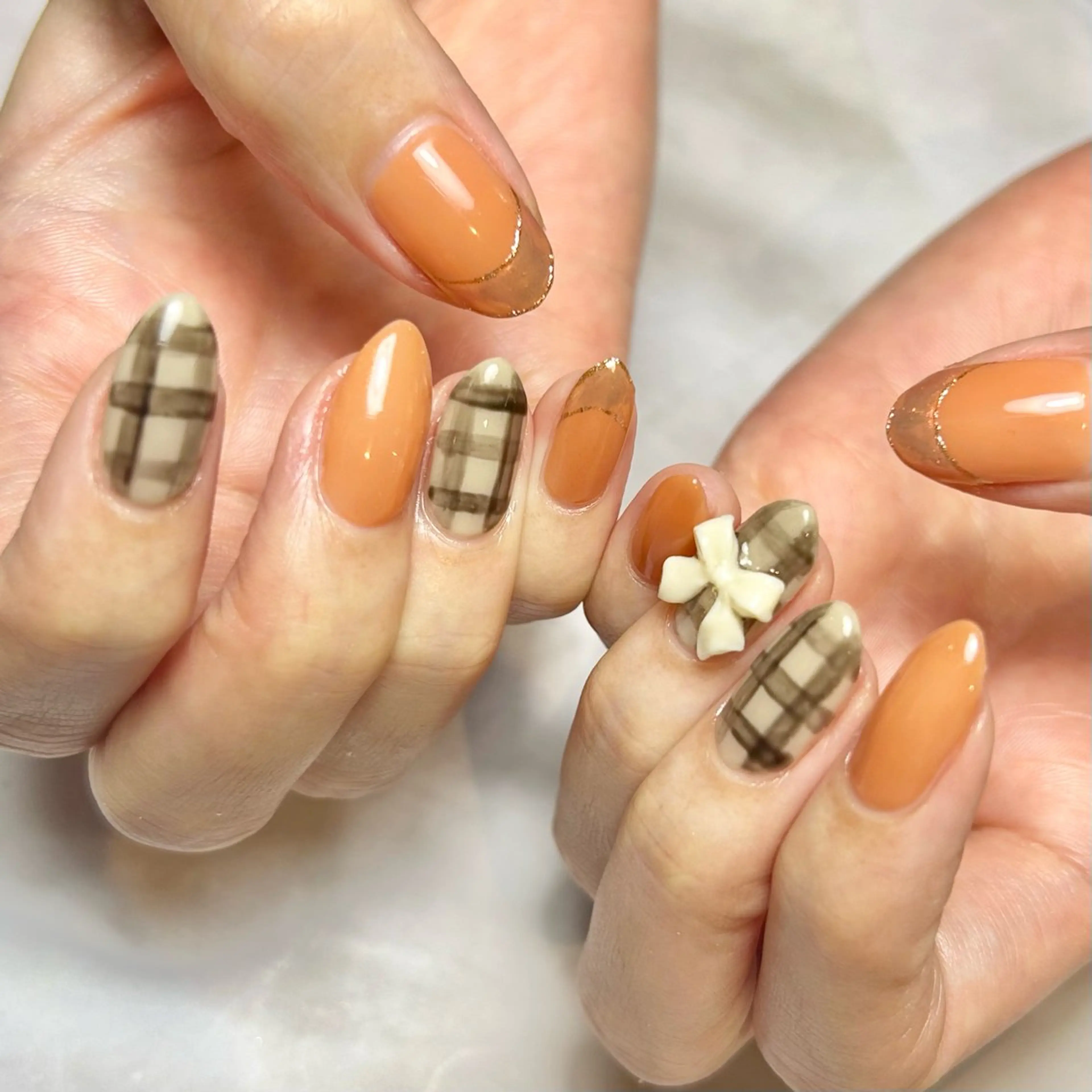 ネイル 持ち込み ハンドネイル Reflection marikoのネイルデザイン