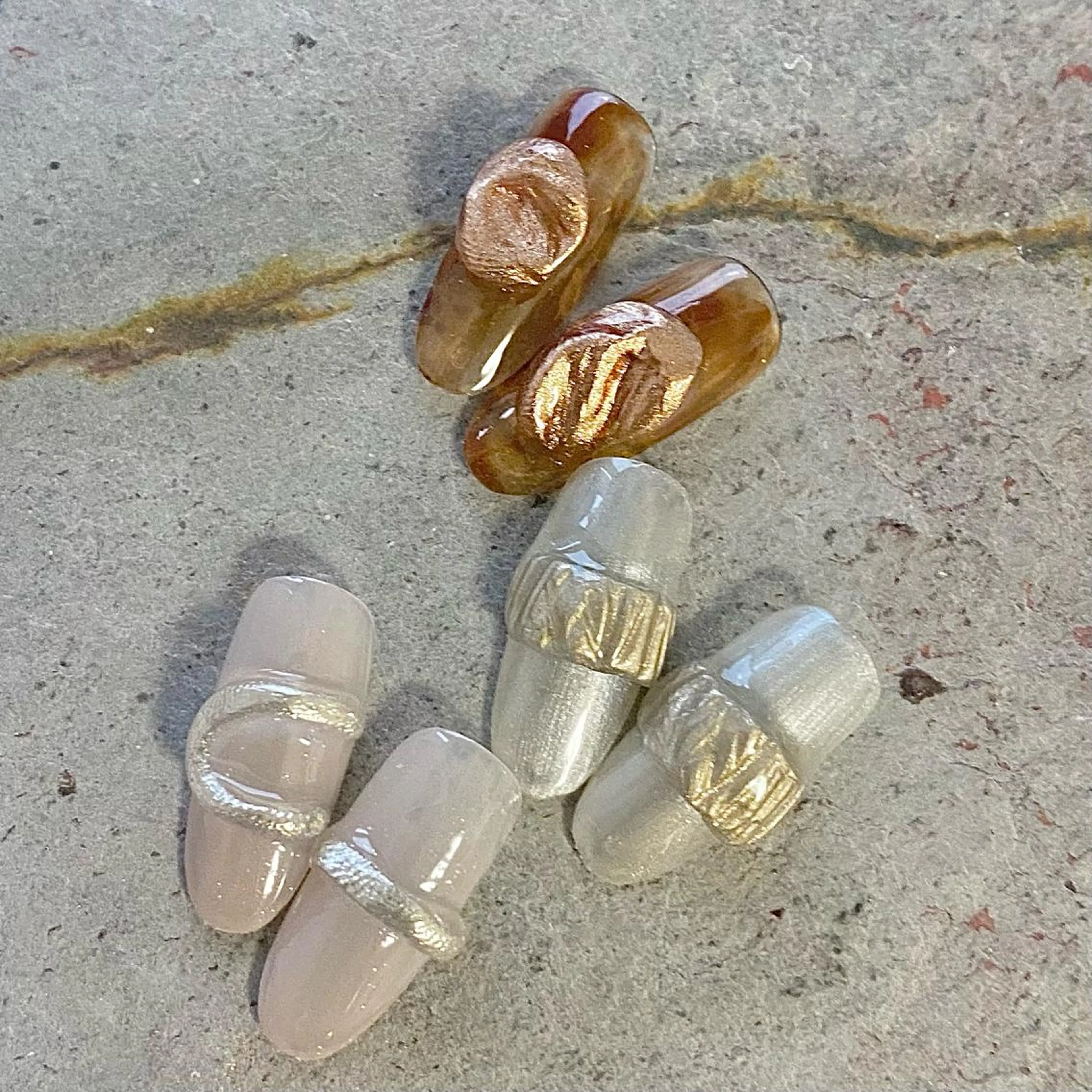 ネイル Ray. ／綺麗目ニュアンスのネイルデザイン