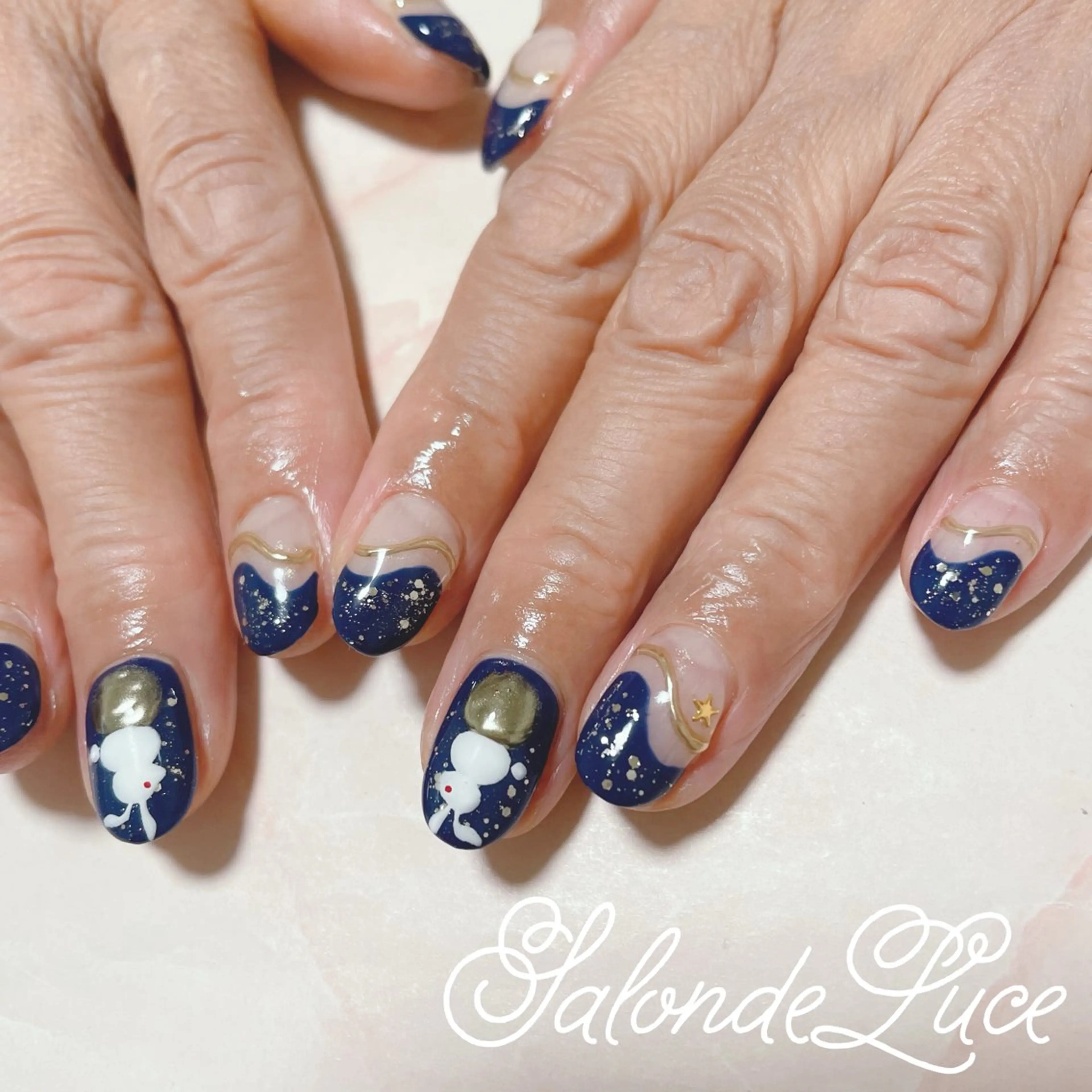 ネイル フレンチネイル Salon de Luceのネイルデザイン