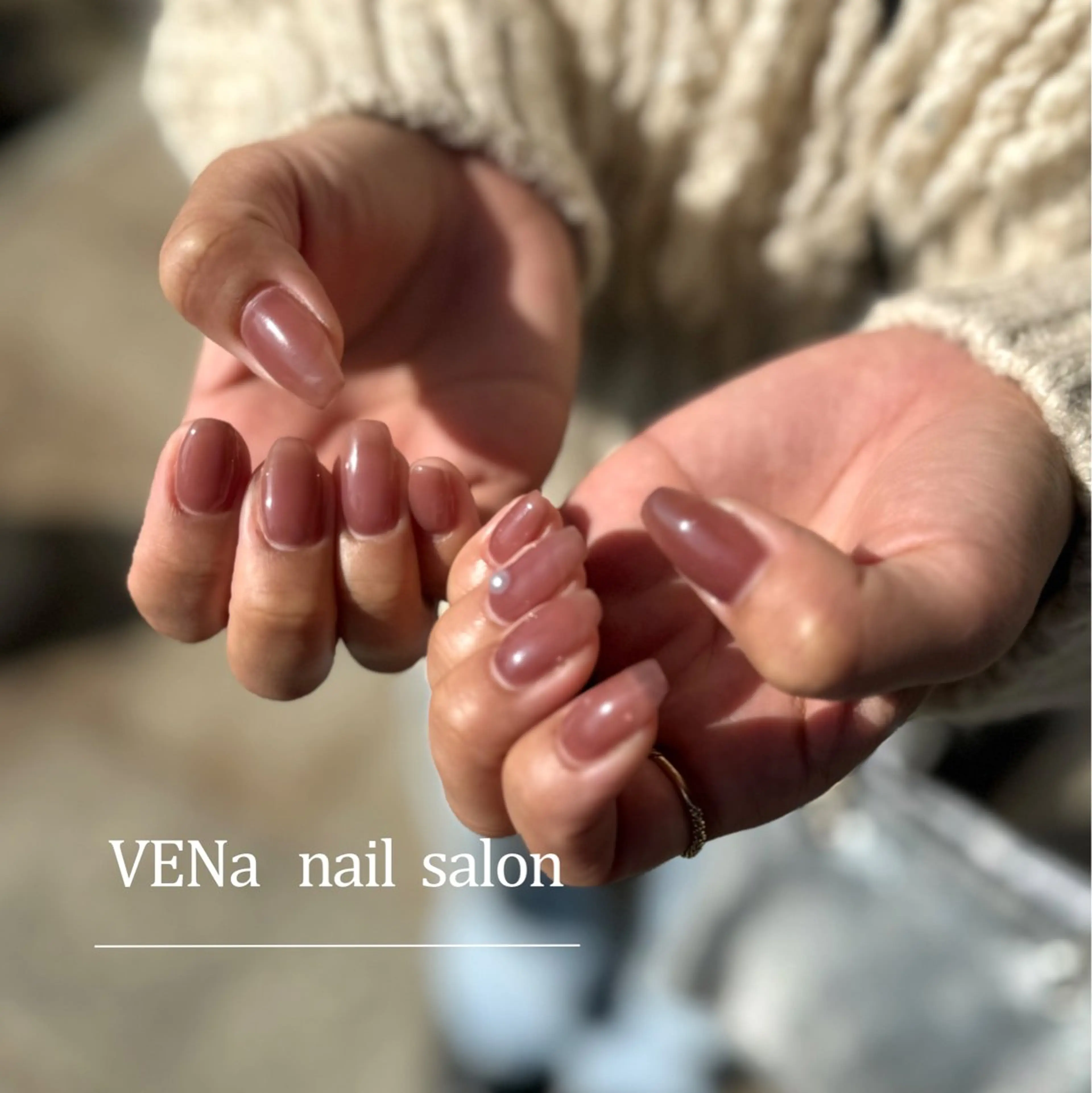 ネイル ワンカラーネイル VENa eye＆ nail salonのマツエク・マツパデザイン