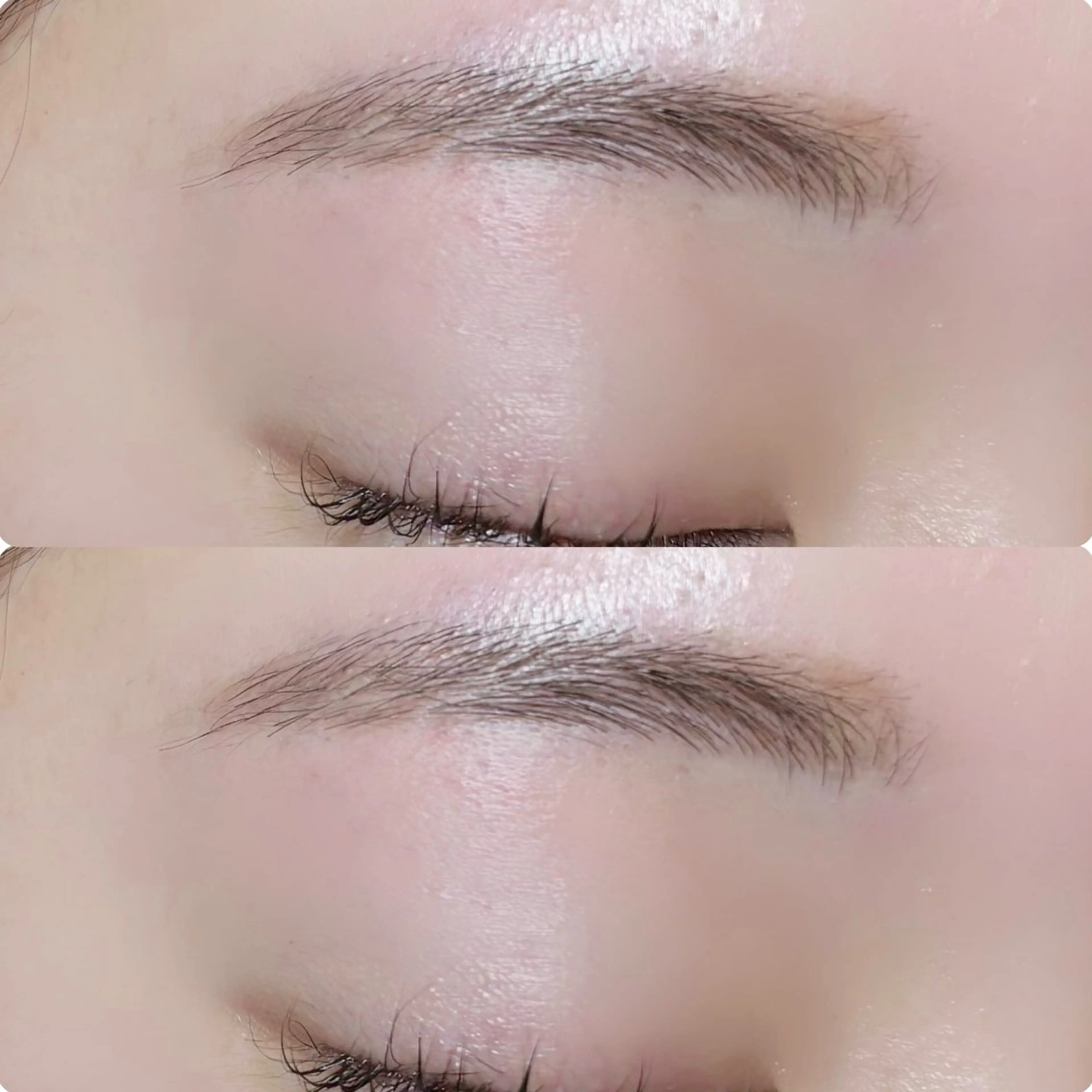 アイブロウ meguru／マツパ ／マツエク／束感のマツエク・マツパデザイン