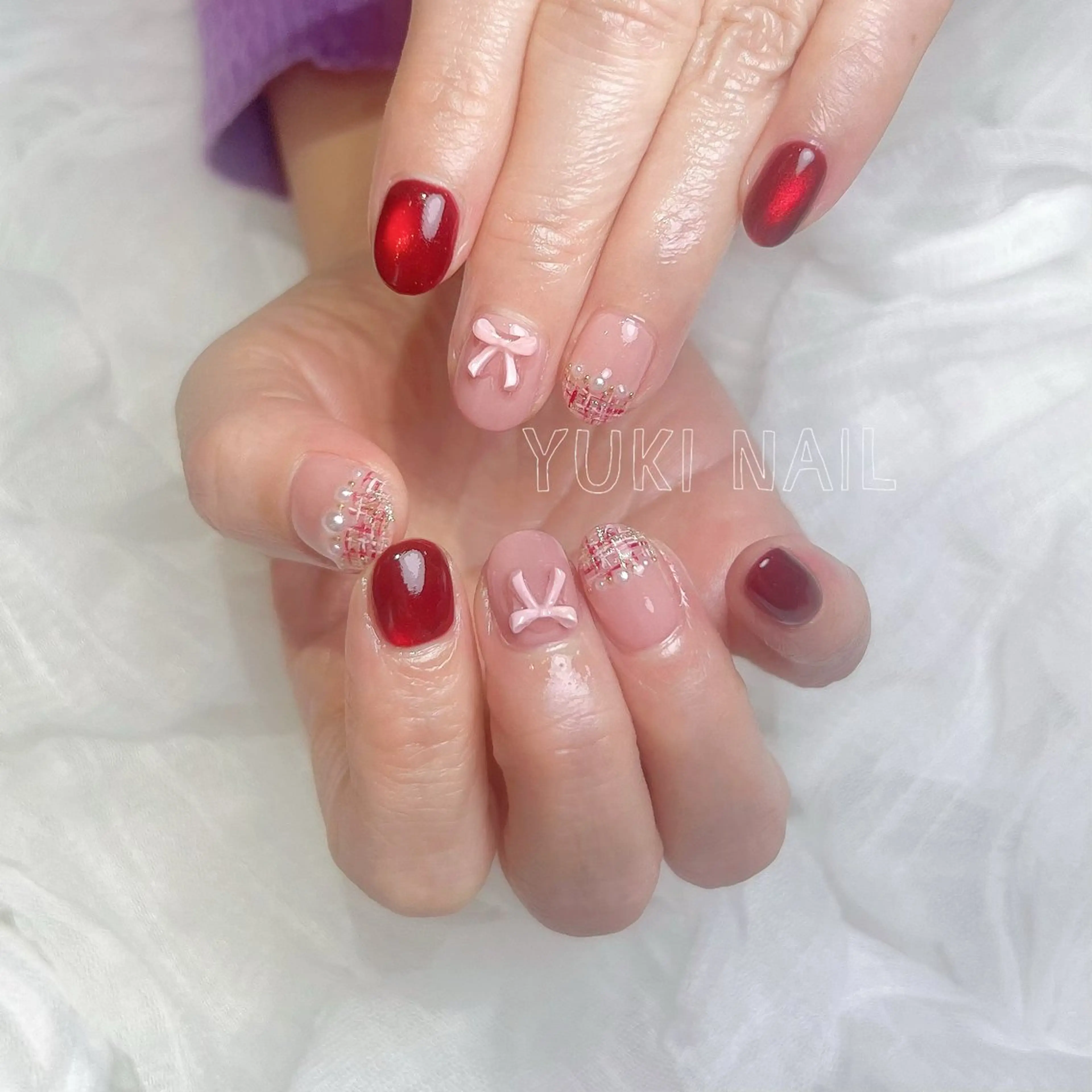ネイル ハンドネイル YUKI Nail_❄️のネイルデザイン