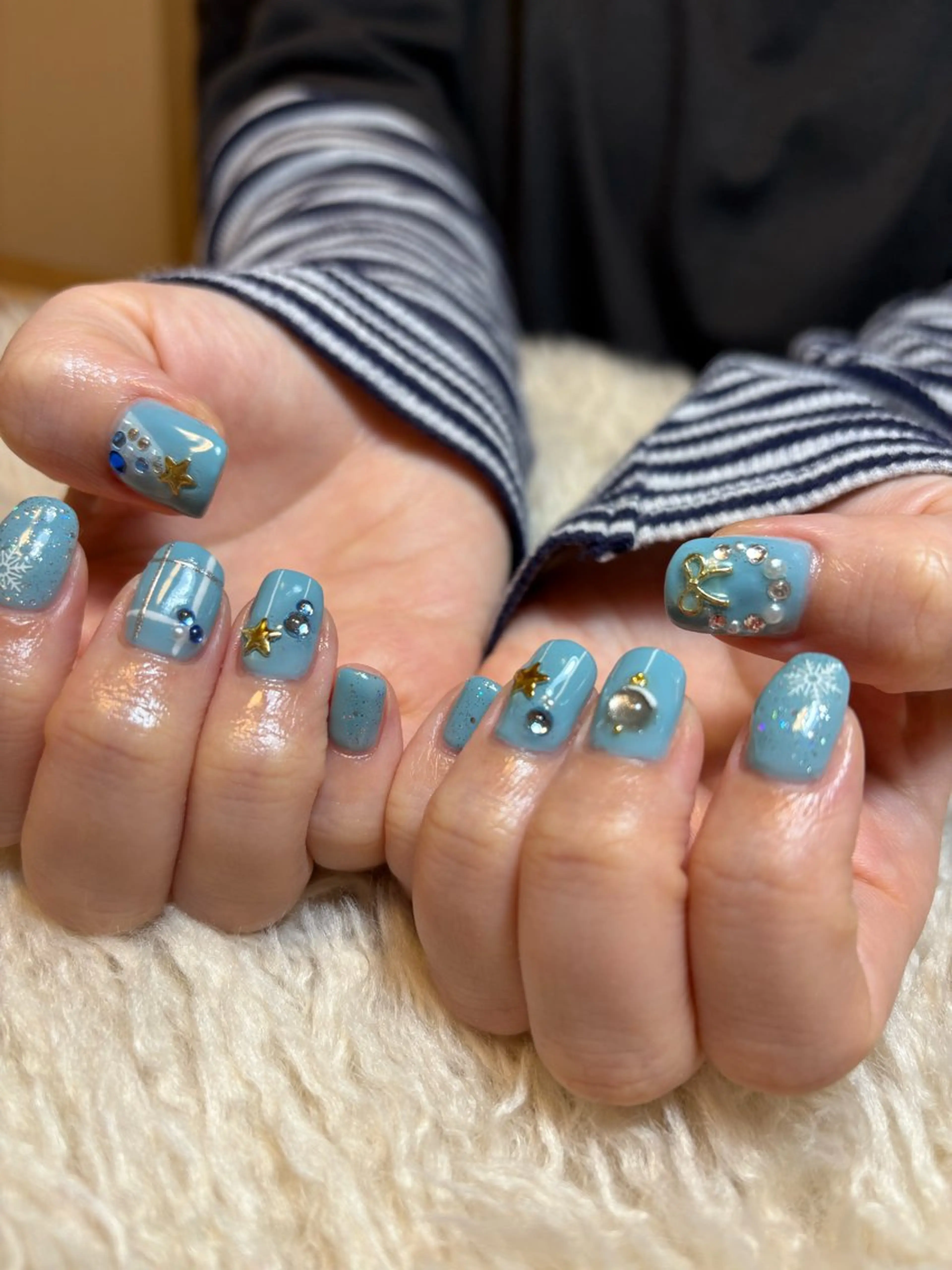 ネイル 冬ネイル クリスマス nailsalon kiii'sのネイルデザイン
