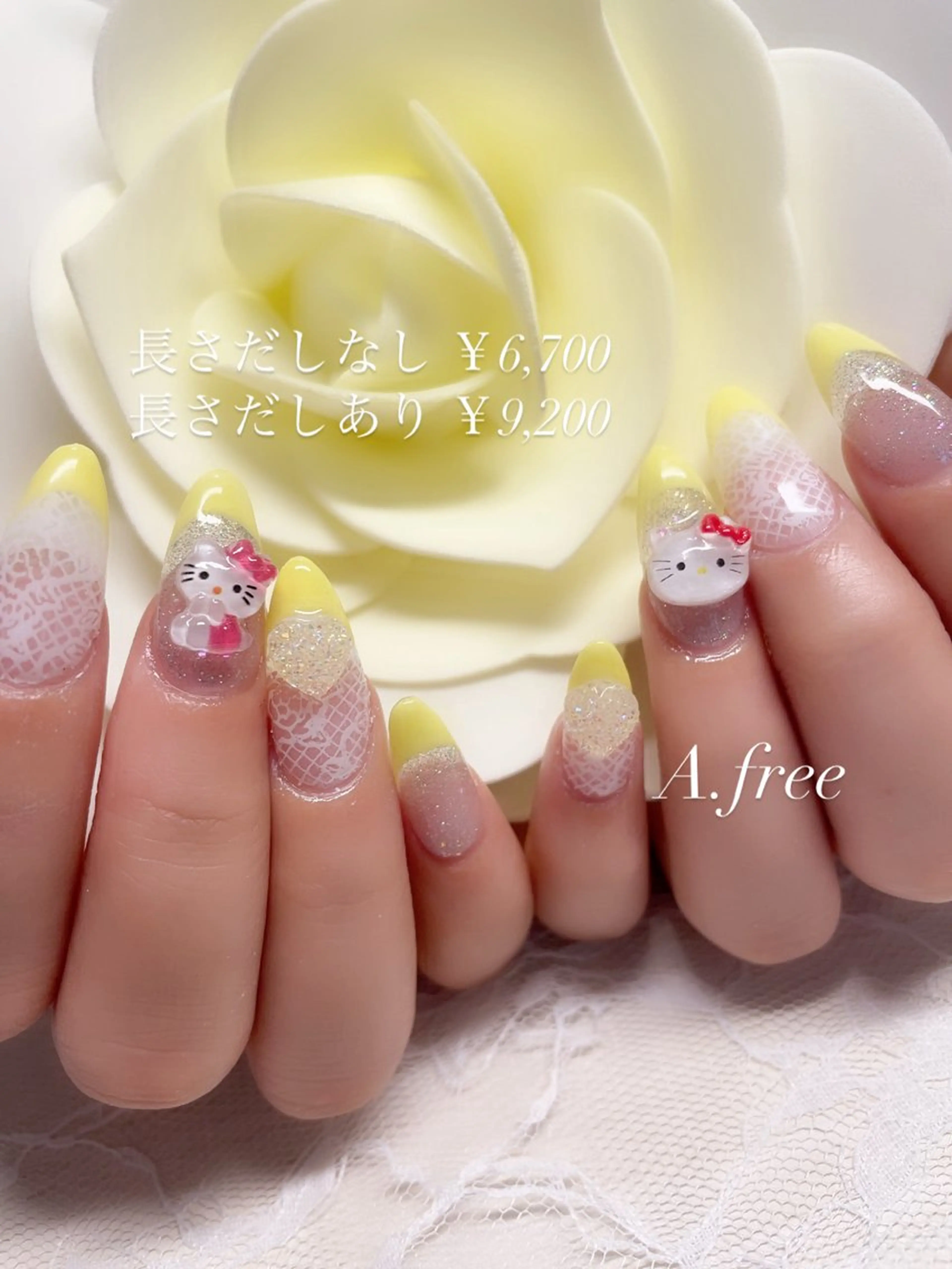 ネイル A.free✧*｡ アレルギー対応✧*｡のネイルデザイン