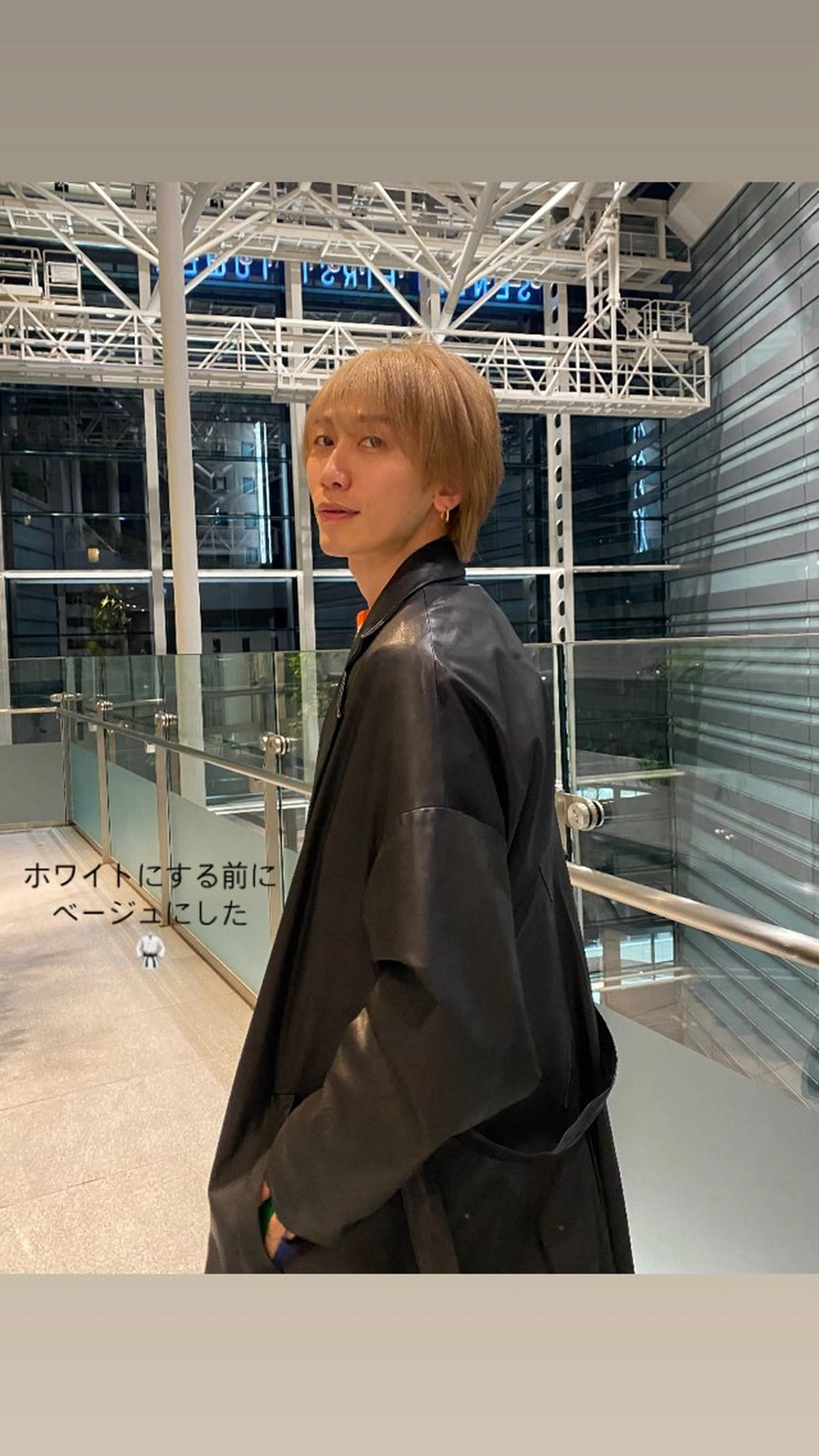 ショート カラー メンズ ヘアカラー トリートメント mai / linoah˚✧のヘアスタイル