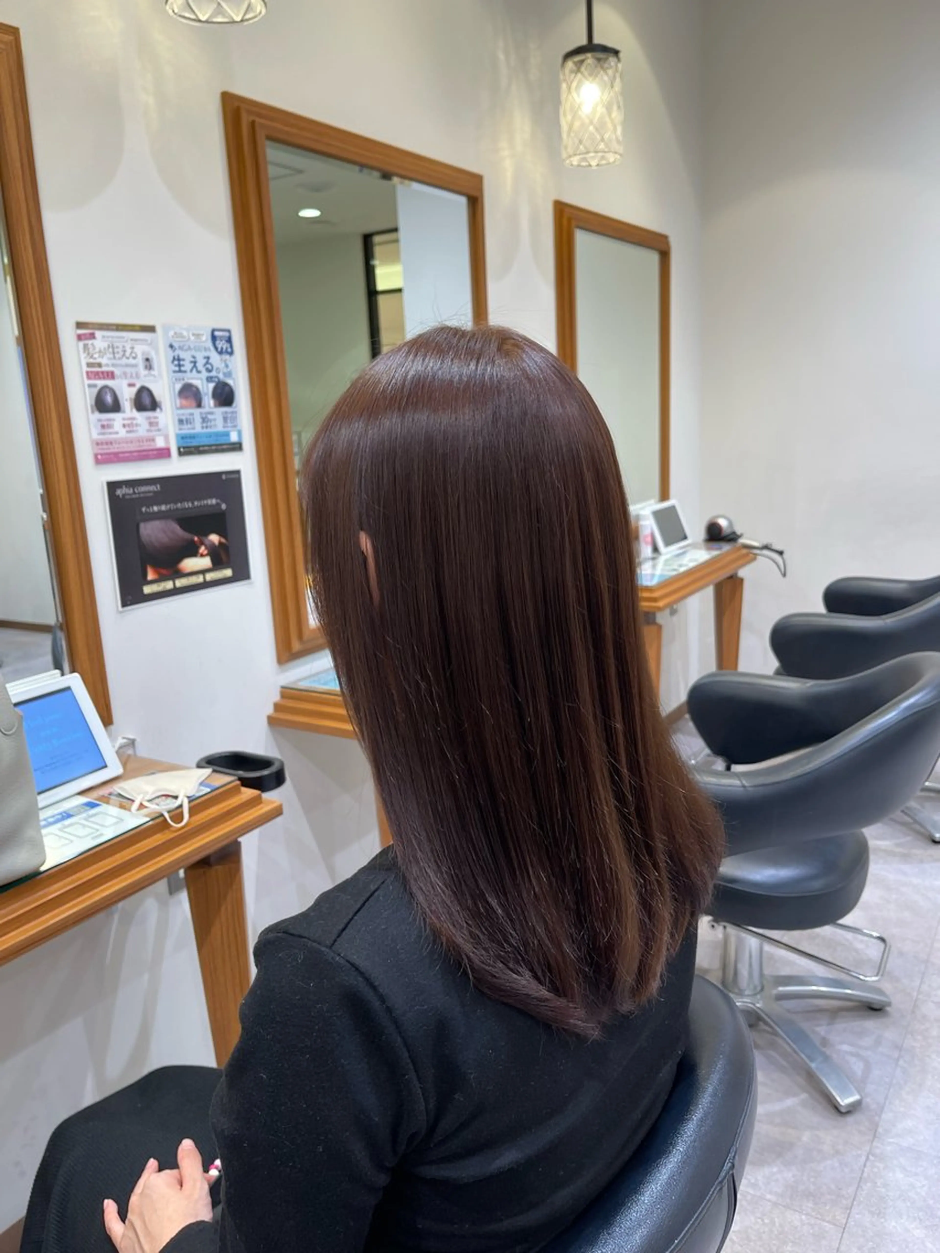 セミロング カラー ✂︎髪質改善・ Yuitoのヘアスタイル