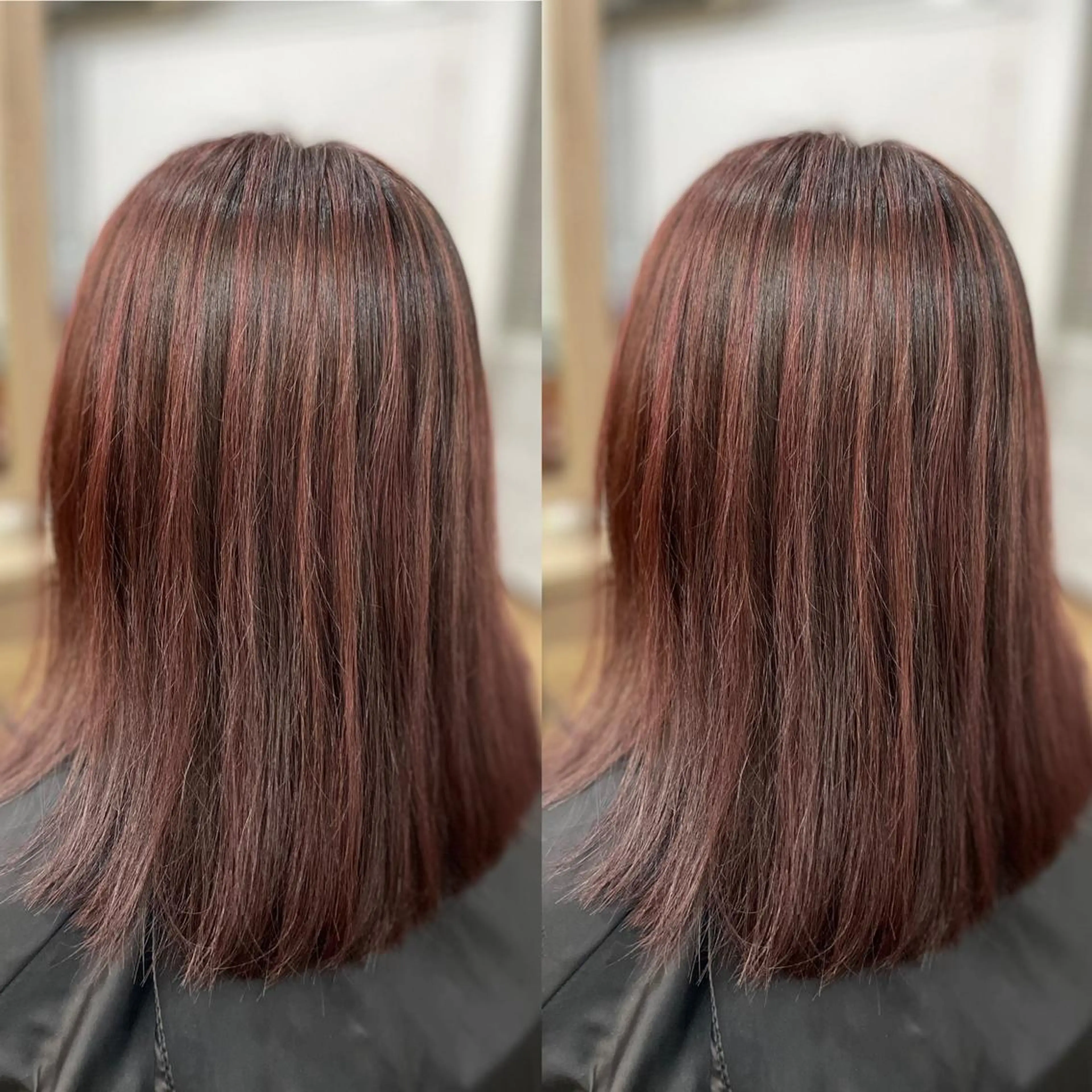 セミロング ハイライト SALOWIN心斎橋Suite店所属・【髪質改善の専門店】 🫧鷹司郎のヘアスタイル