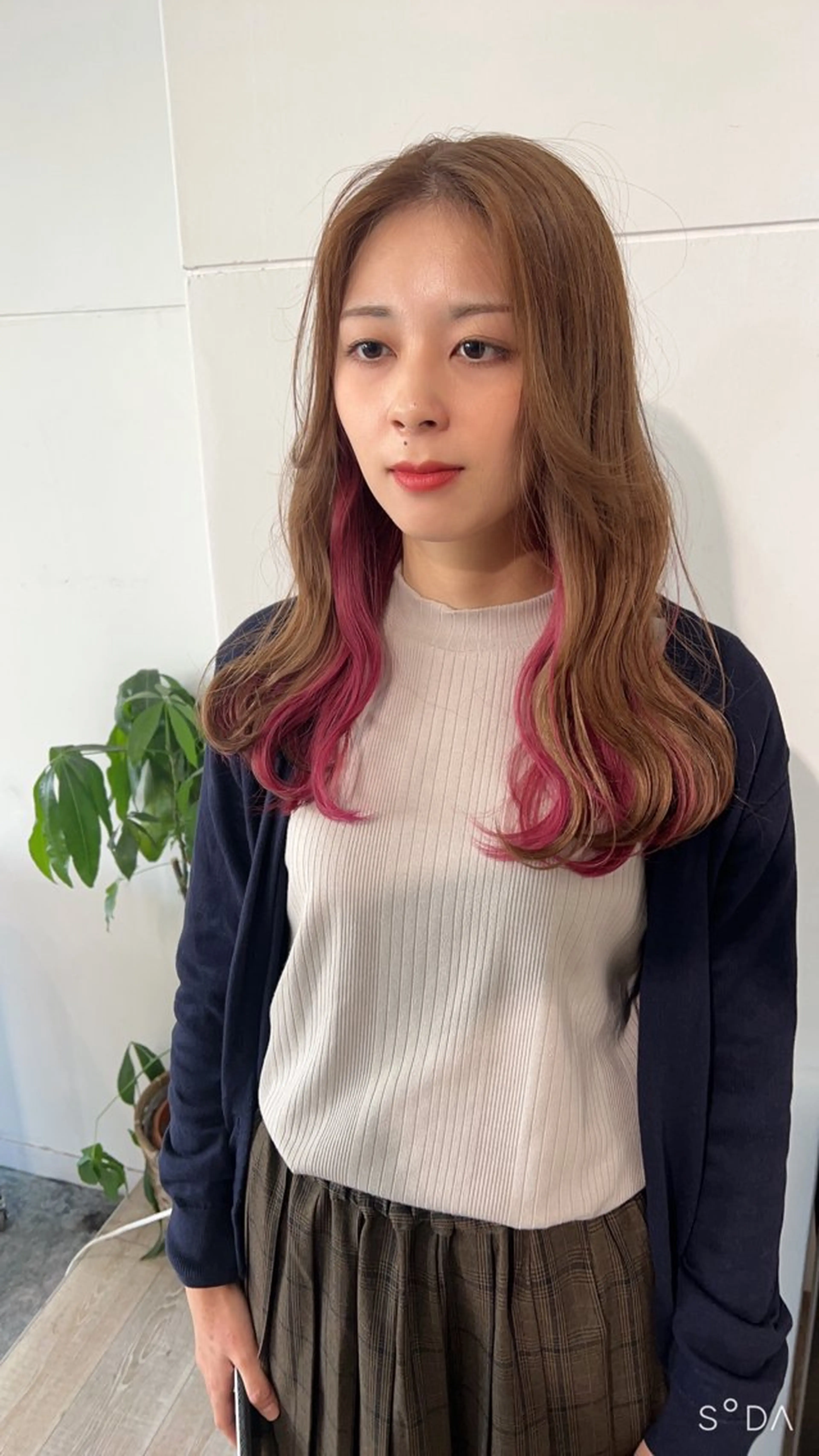 ロング カラー ヘアカラー トリートメント DOMI所属・カラー特化美容師 💎EIKI💎のヘアスタイル