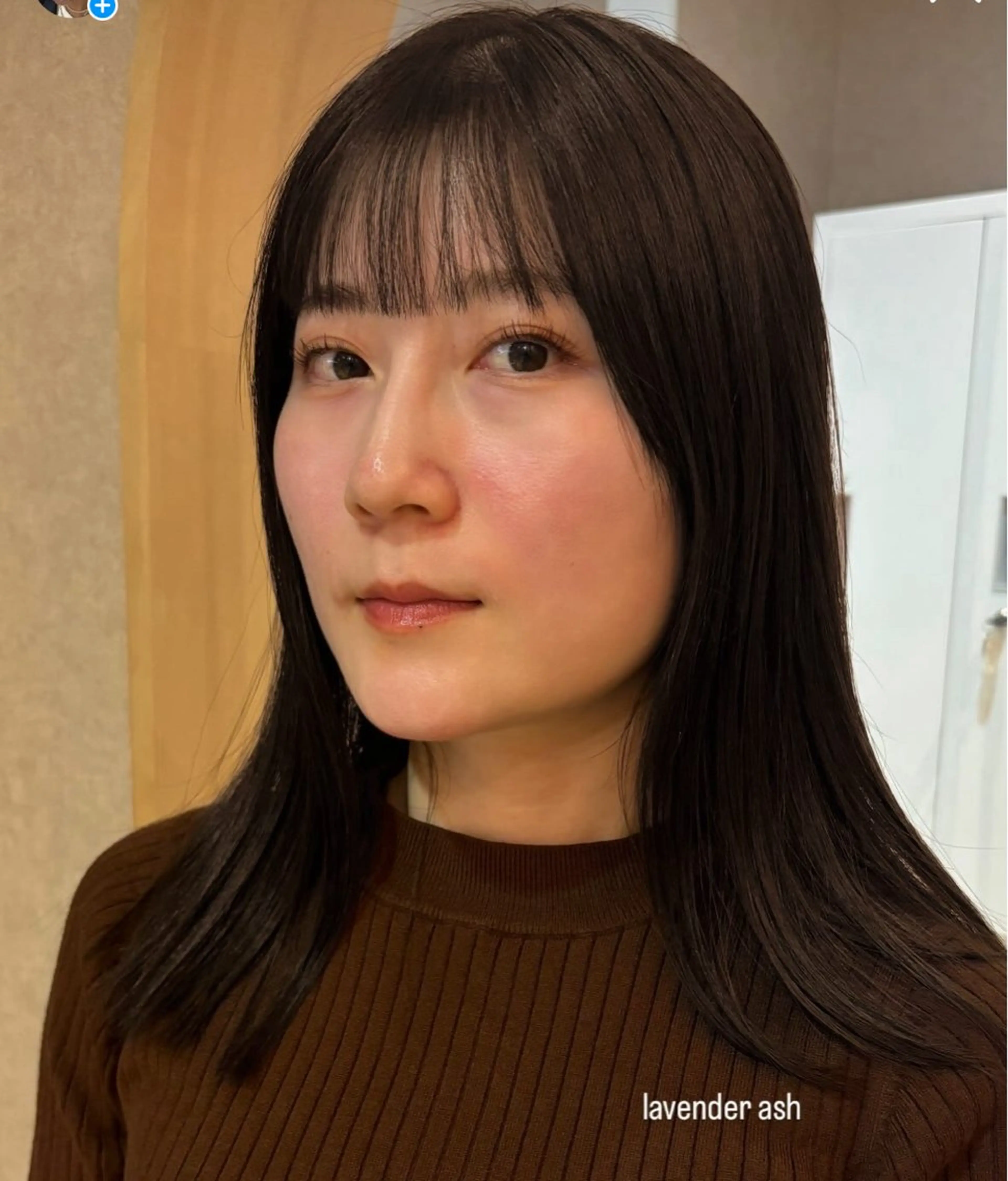 カラー アッシュ ベージュカラー ヘーゼル ラベンダーカラー ラベンダーアッシュ Wカラー/レイヤー /ボブ/otohaのヘアスタイル