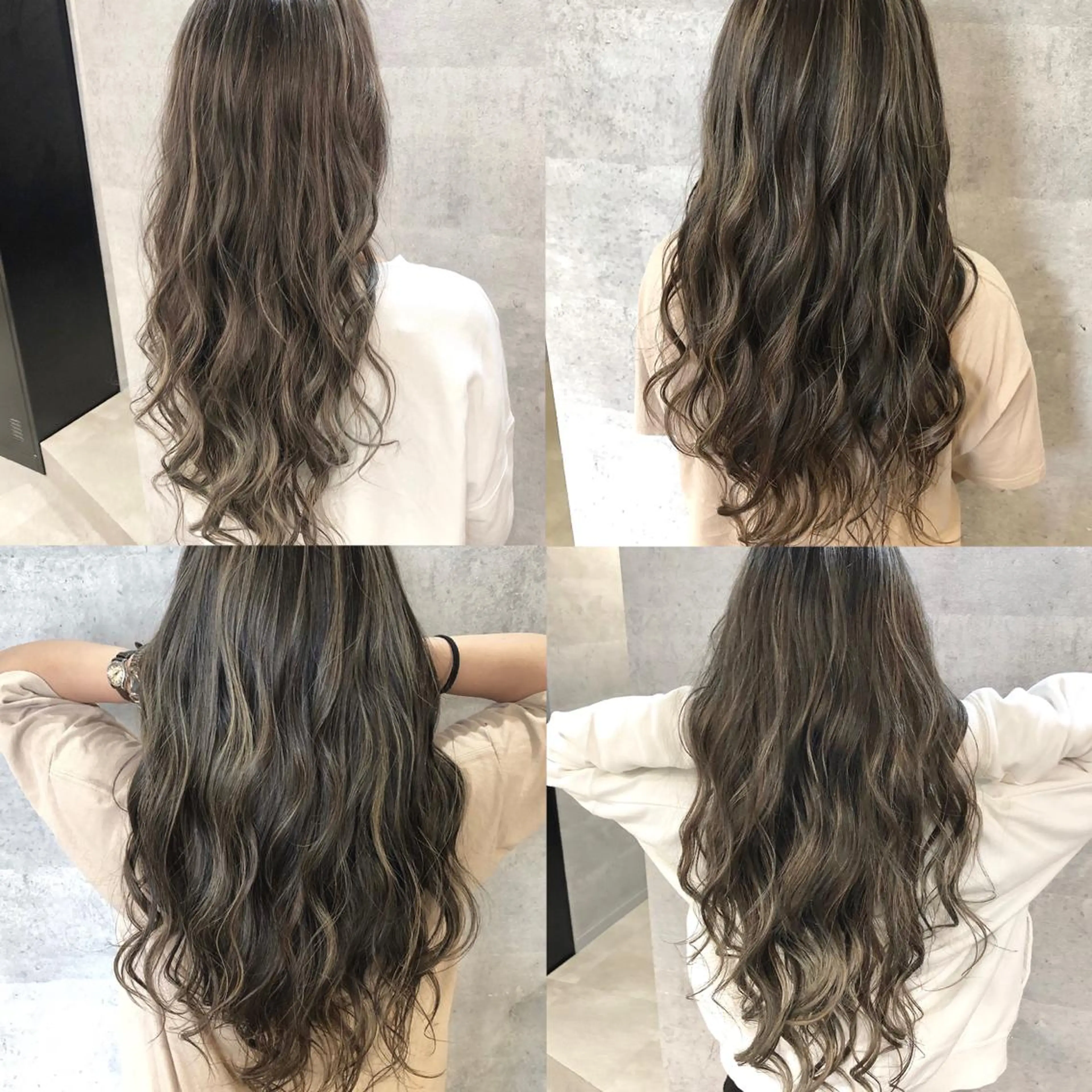 ロング カラー ハイライトカラー ハイライト ✨ハイトーン✨ 濱田知孝のヘアスタイル