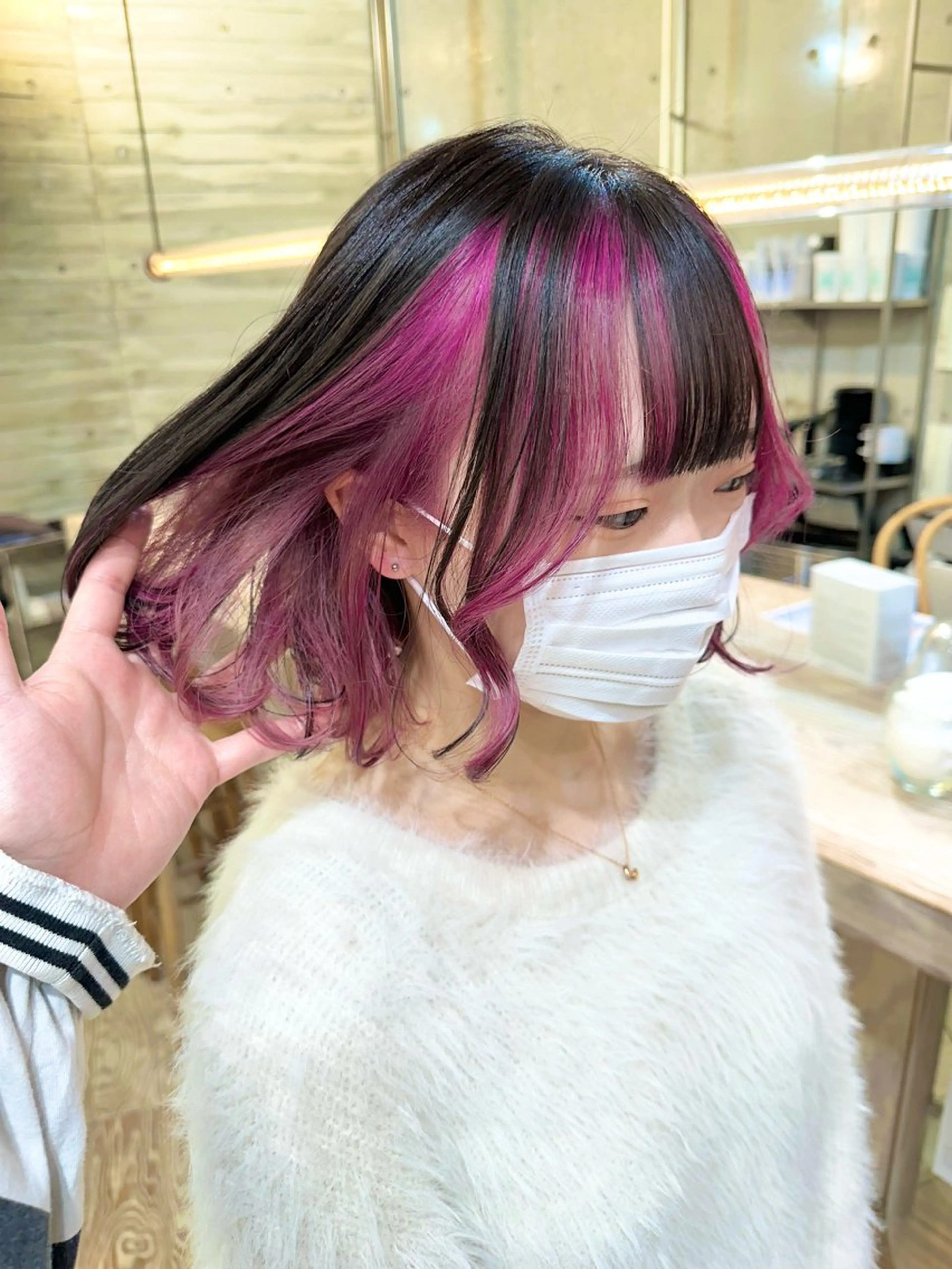 ショート カラー カット ヘアカラー トリートメント kai .のヘアスタイル