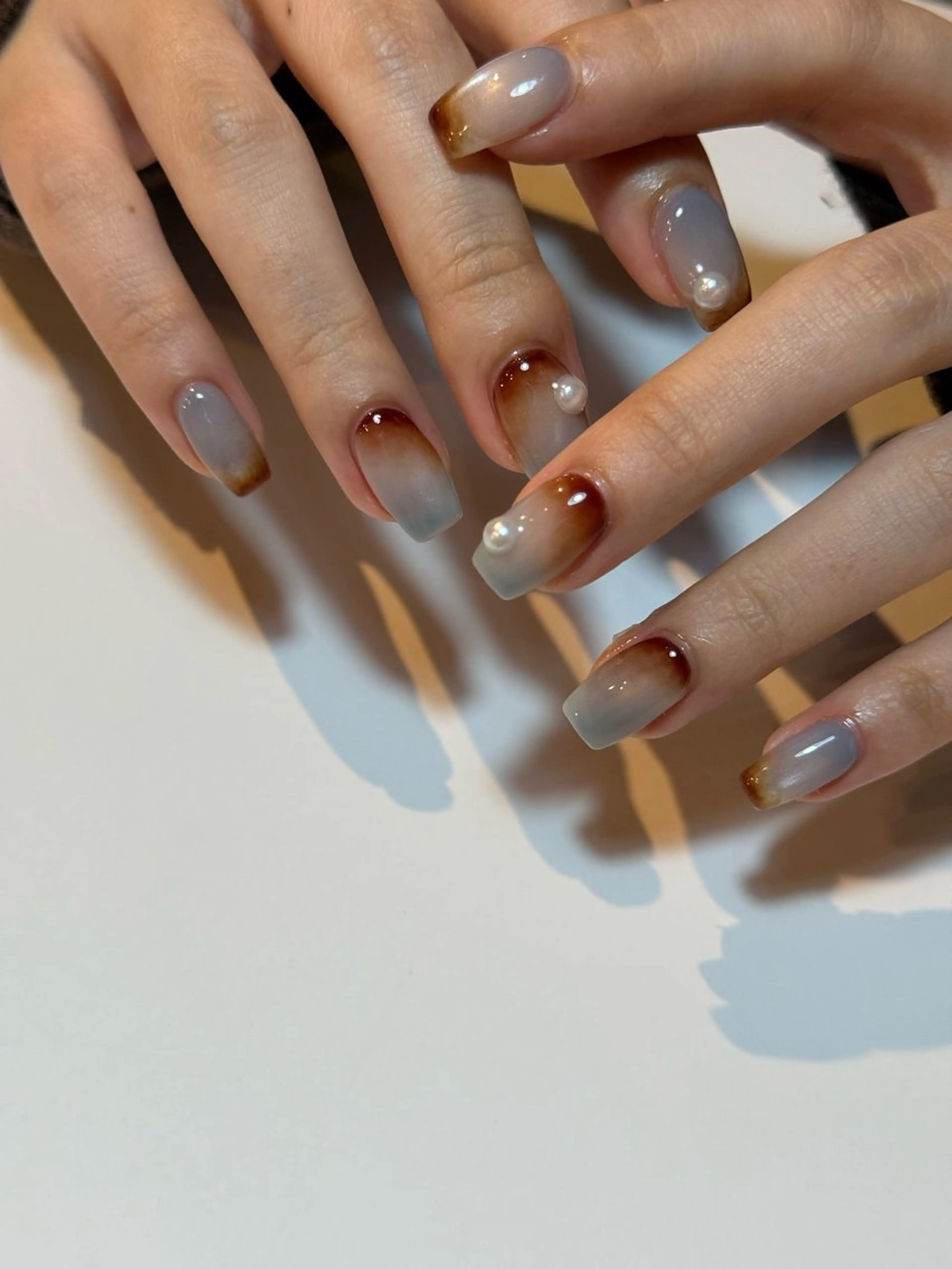 ネイル ニュアンスネイル Manon Yuiのネイルデザイン