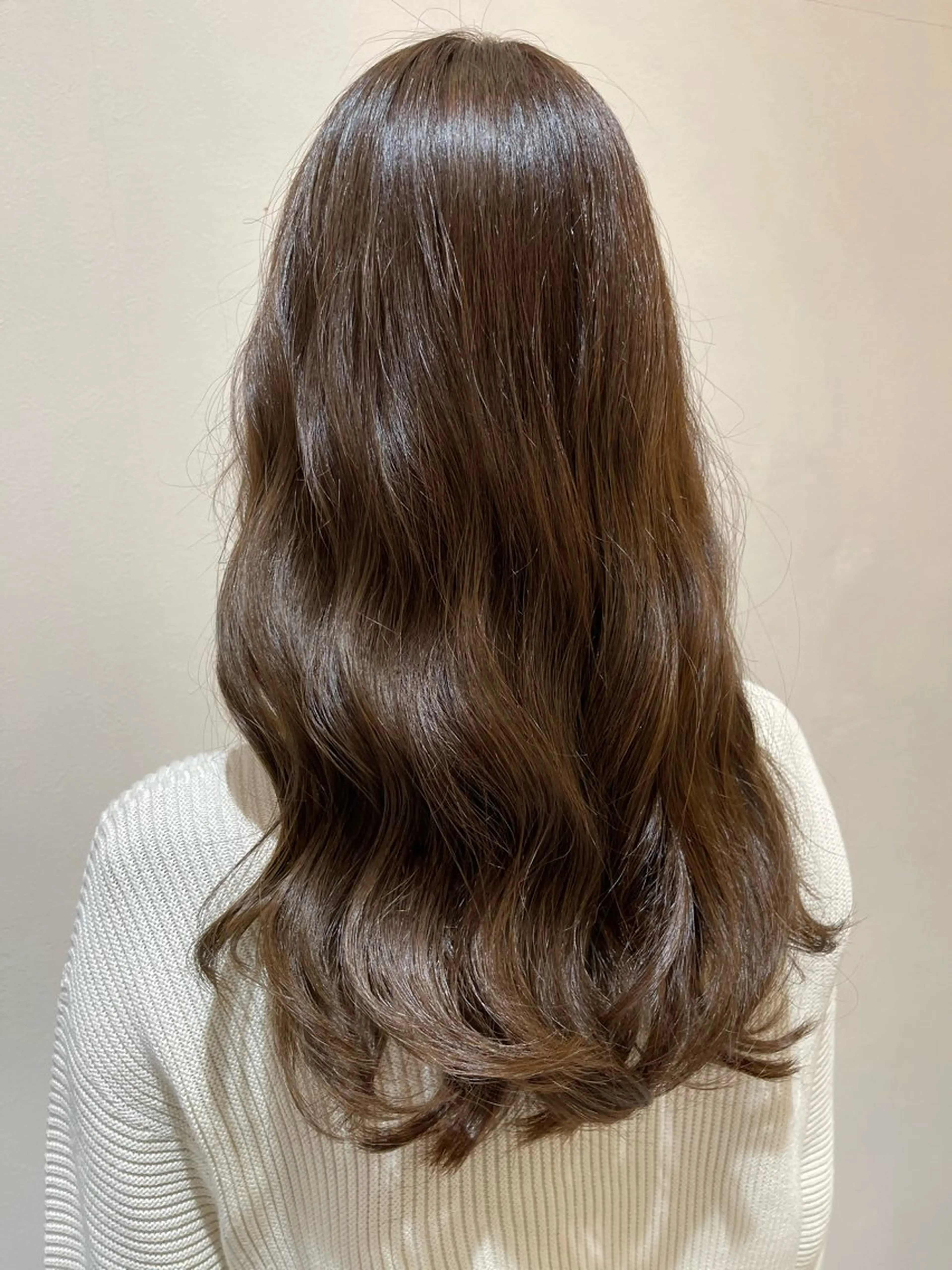 ロング 藤元 美咲のヘアスタイル