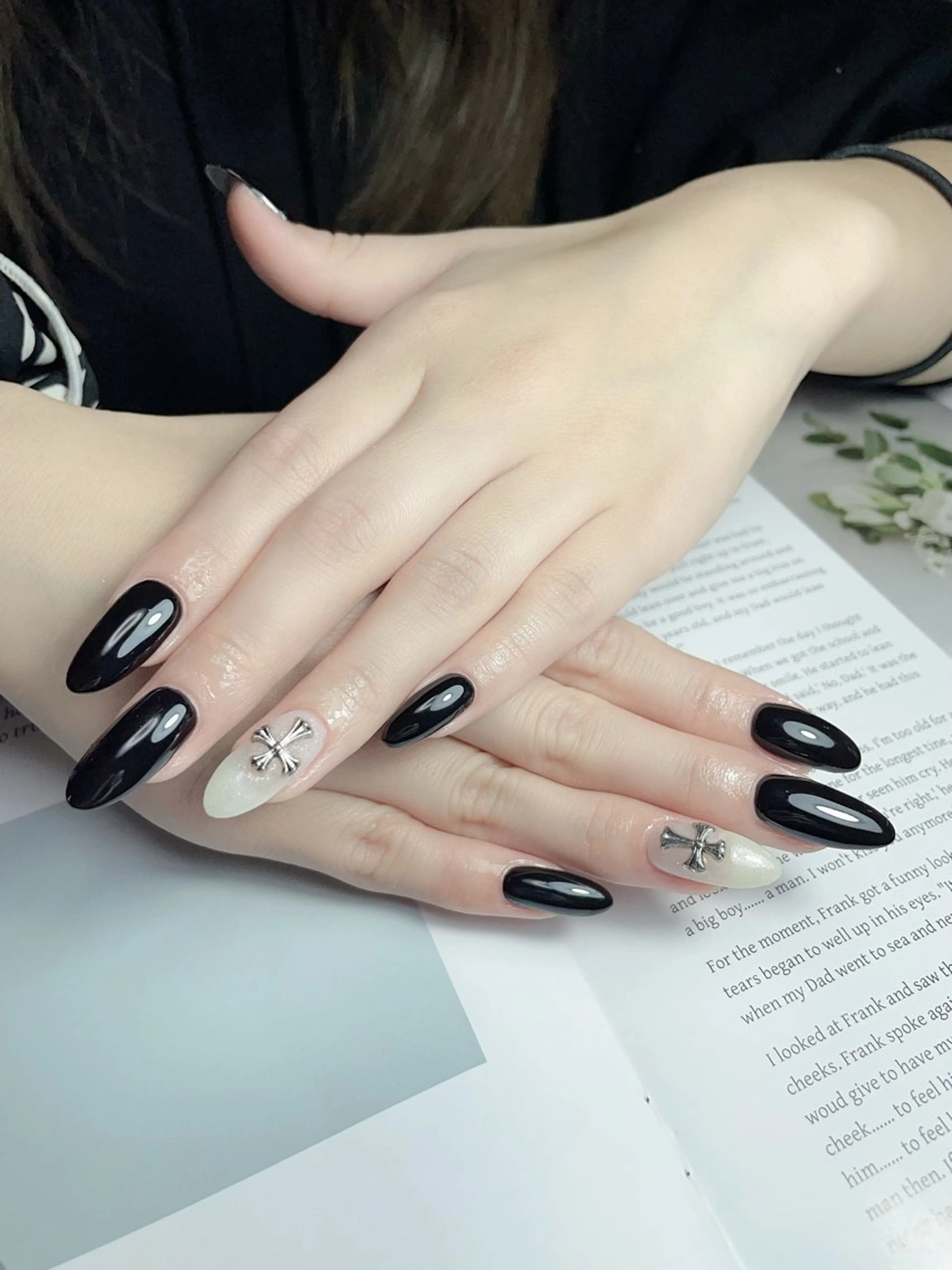 チップ長さだし+ワンカラー+オフのみ無料の写真