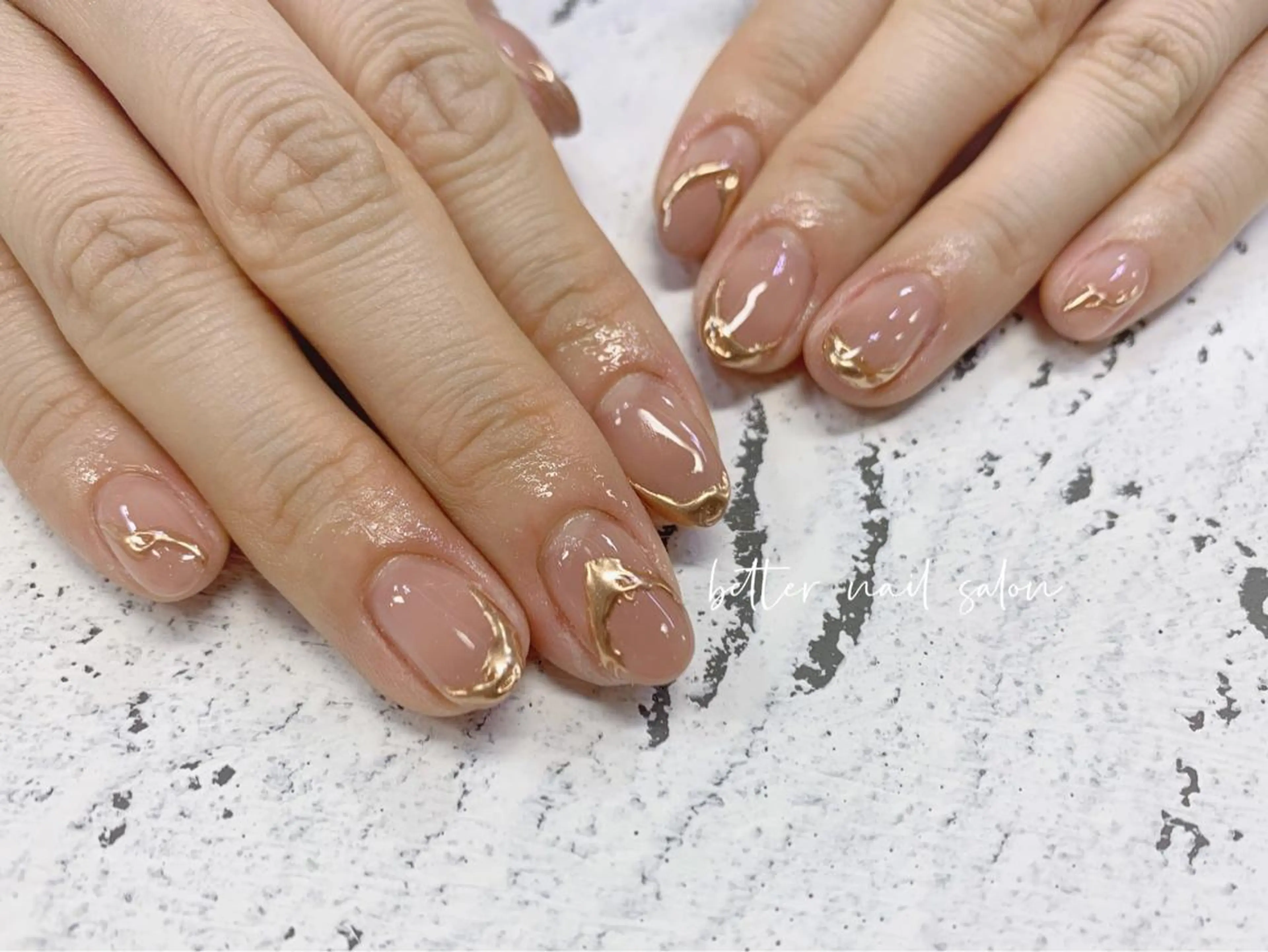 ネイル ジェルネイル ソフトジェル ベターネイル 浅草橋のネイルデザイン