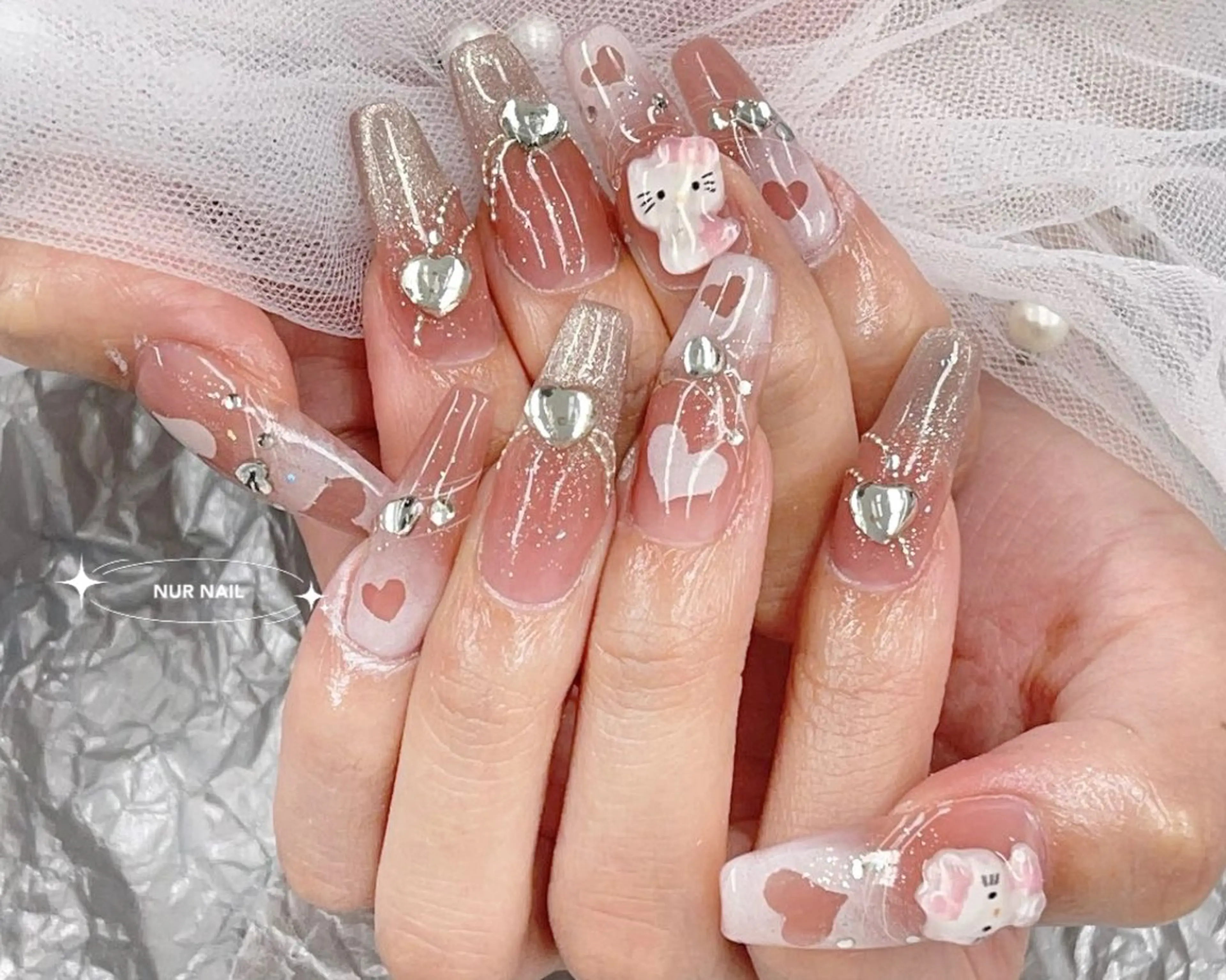 ネイル ハンドネイル ハンドケア 🤎HARU 🧸のネイルデザイン