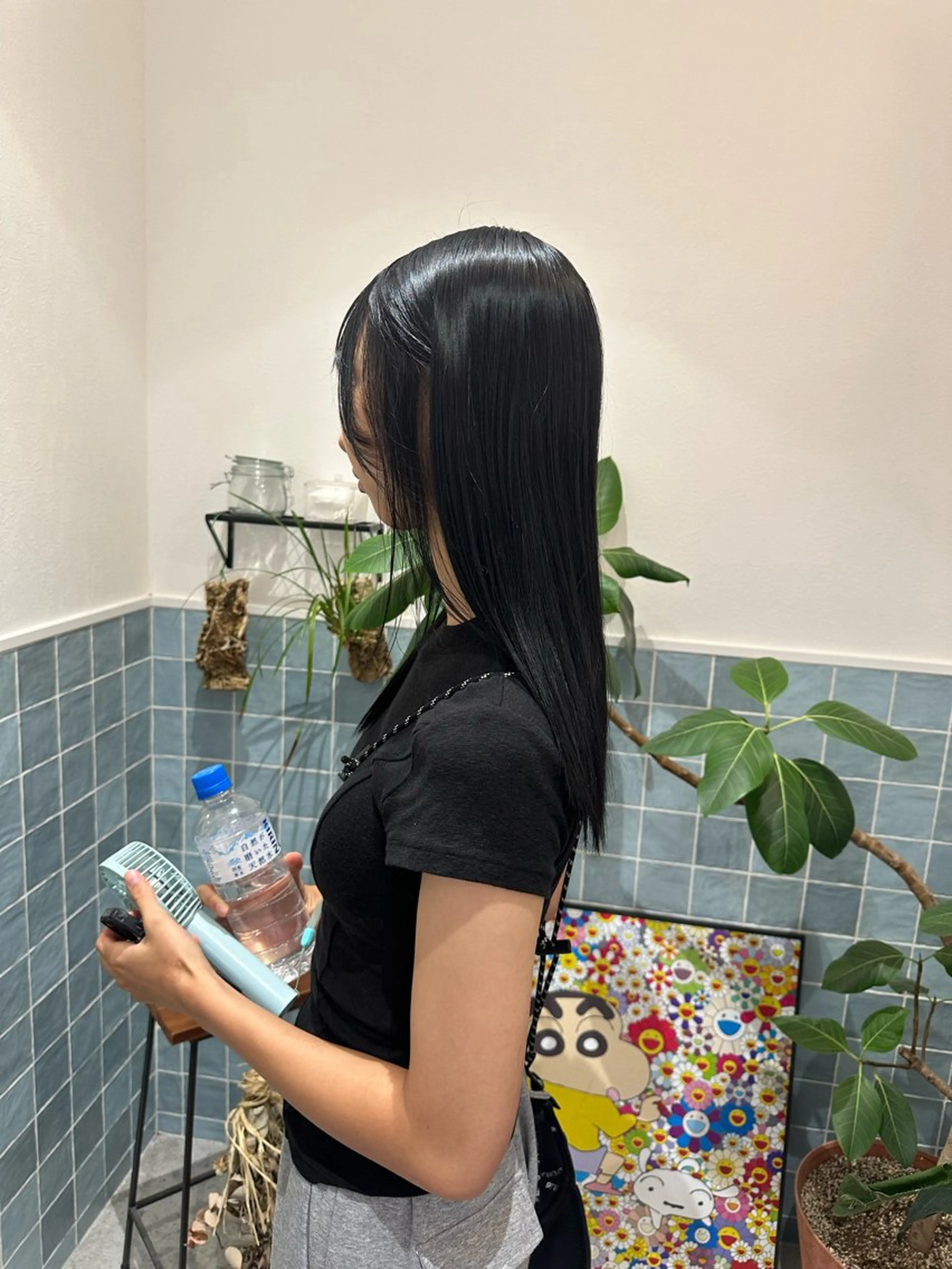 ロング ヘアカラー 透明感イルミナカラー ／寒色/MOMOKAのヘアスタイル