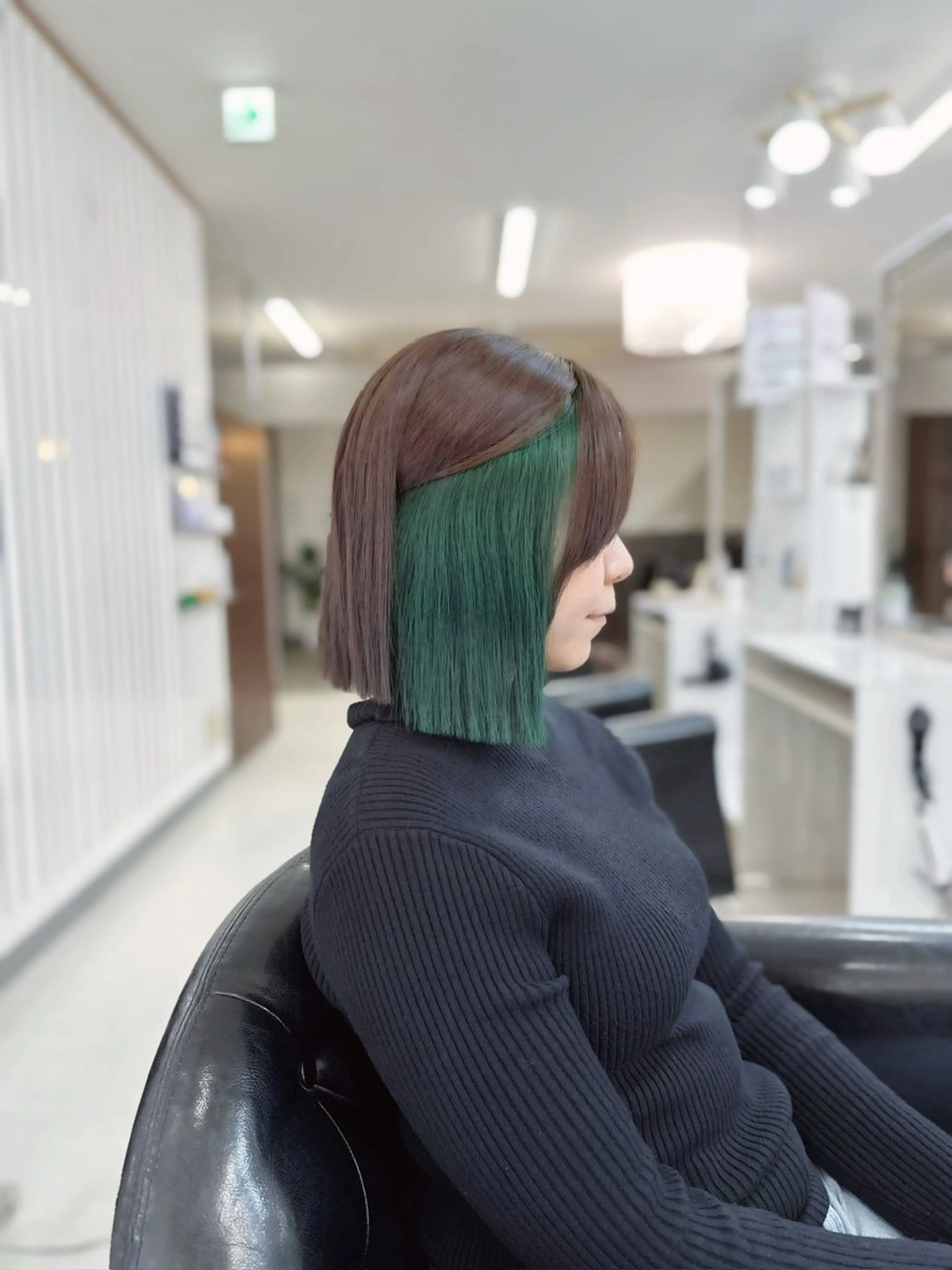 ショート カラー イヤリングカラー YURI ✨のヘアスタイル