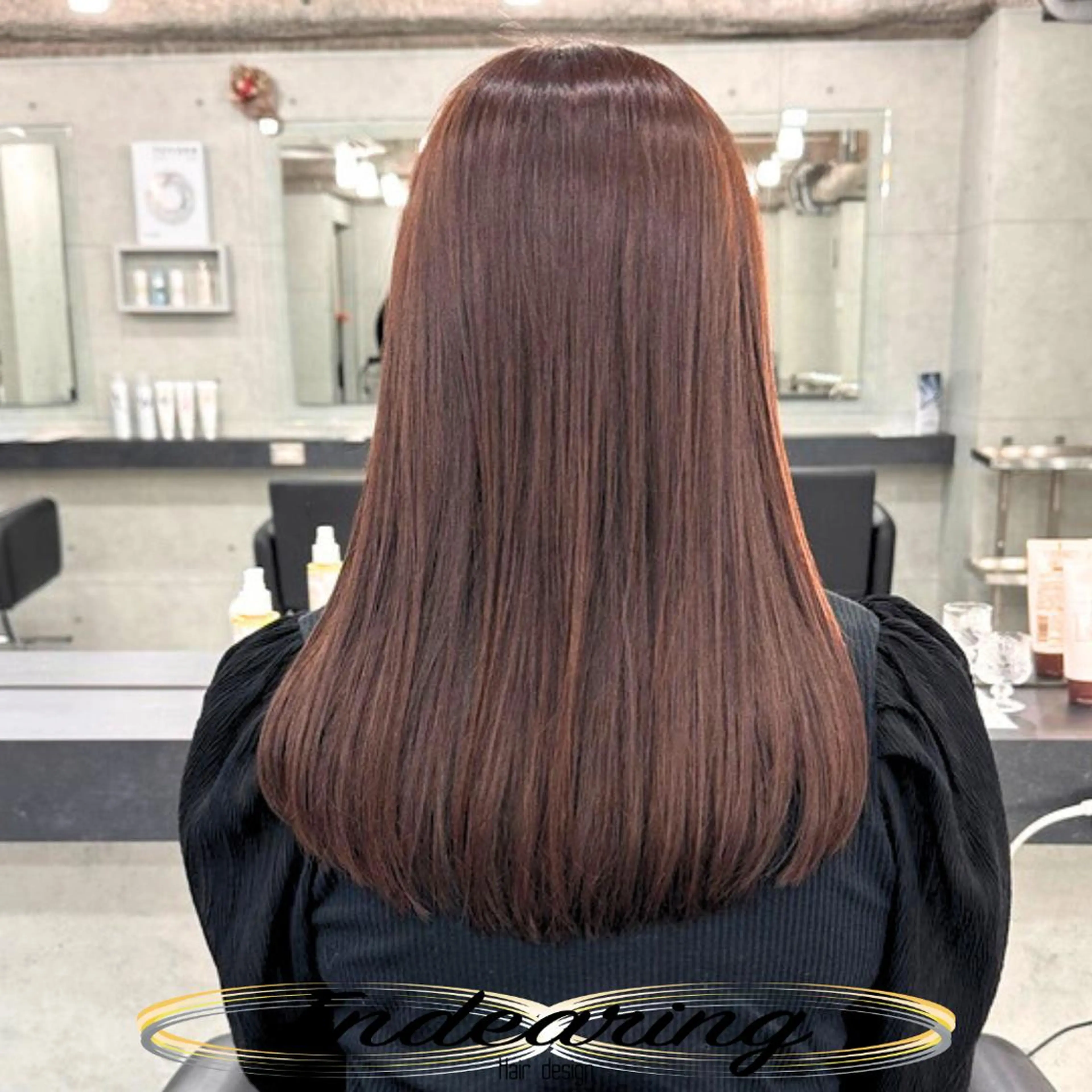 カラー ブラウンカラー 透明感カラー ピンクカラー カット ヘアカラー Endearing 銀座/レイヤーカットのヘアスタイル