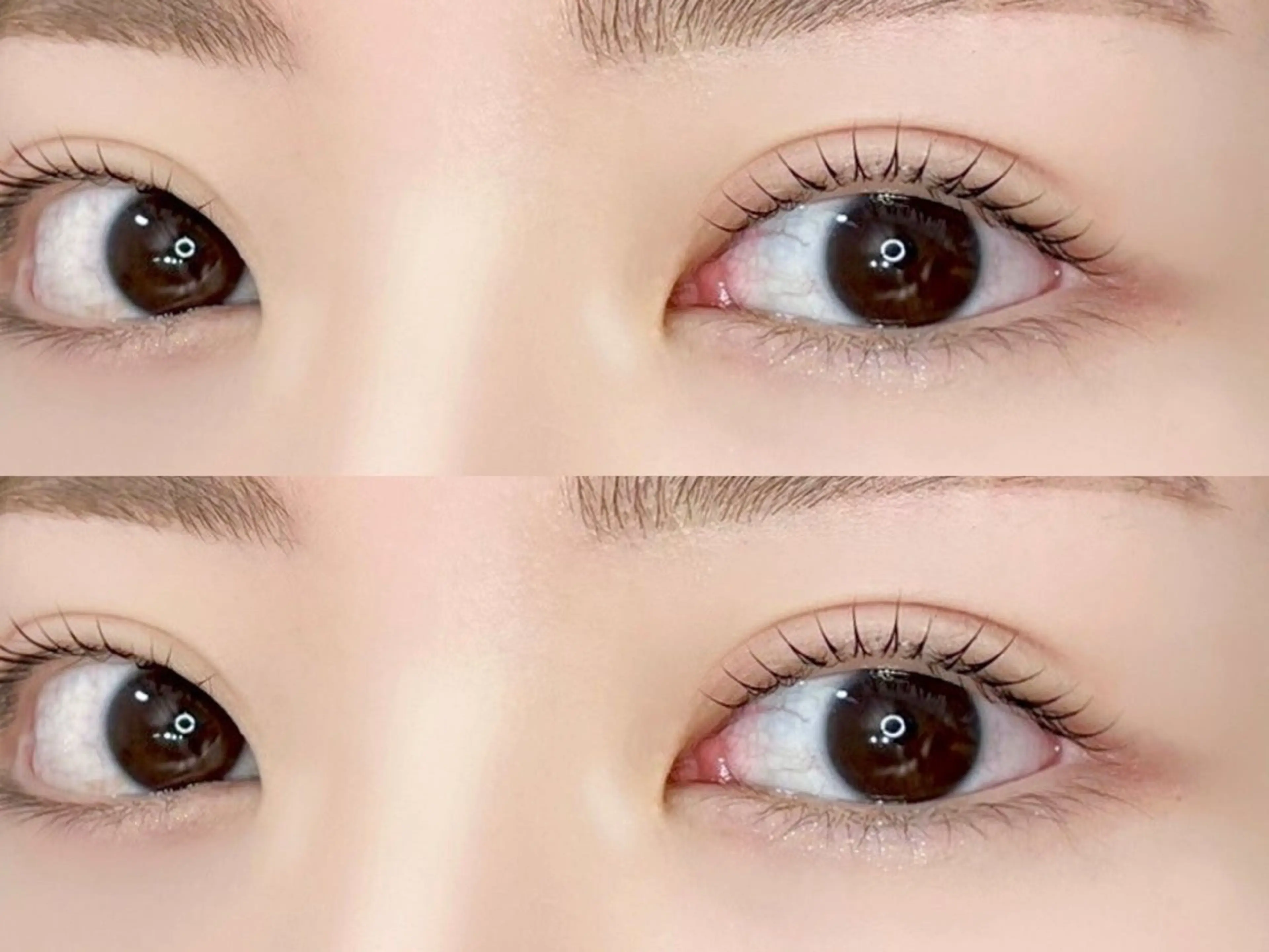 【️ナチュラルに盛りたい✨】束感まつ毛🫧💗の写真